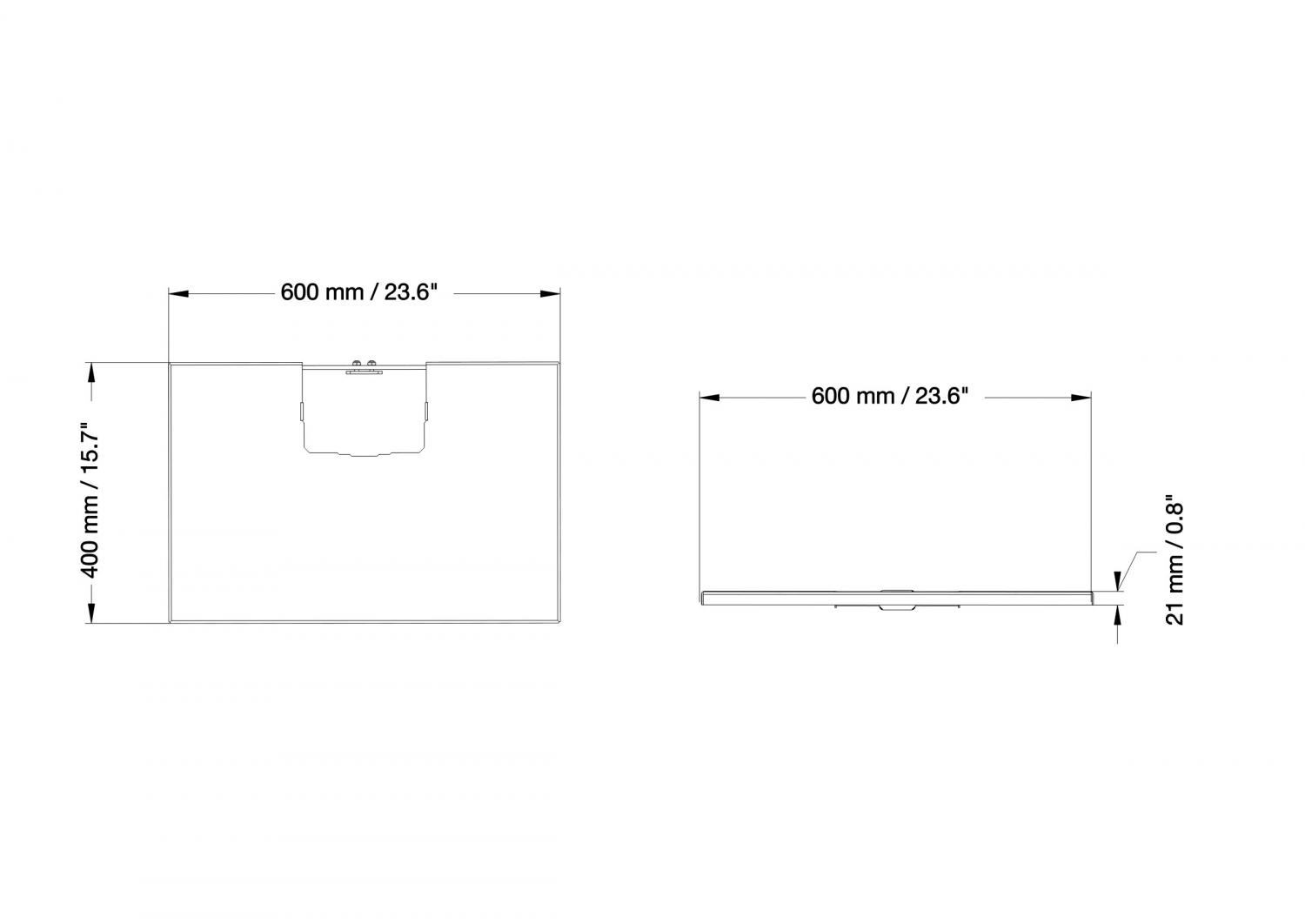 Conen Mounts FSH-SMLI accesorio para soporte de monitor