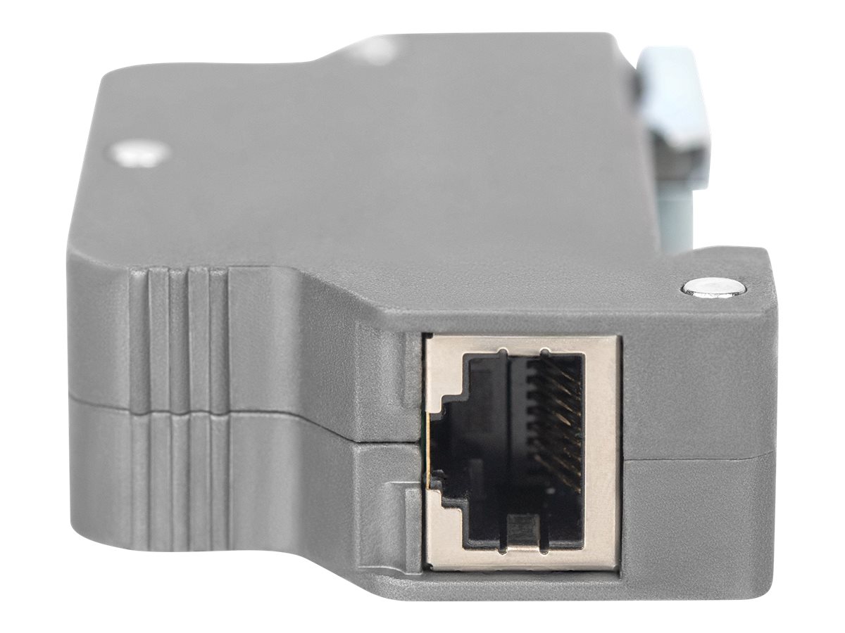Digitus PoE Surge Protector (RJ45), montaje en riel DIN, interior