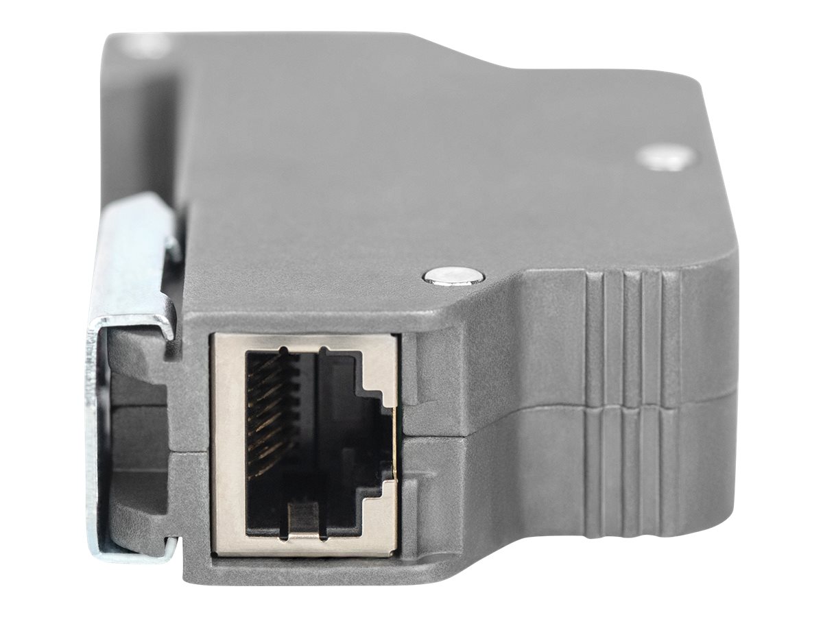 Digitus PoE Surge Protector (RJ45), montaje en riel DIN, interior