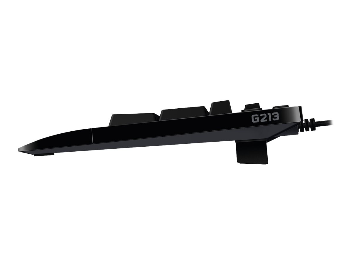 Logitech G G213 Prodigy Gaming Keyboard tastiera USB QWERTZ Svizzere Nero