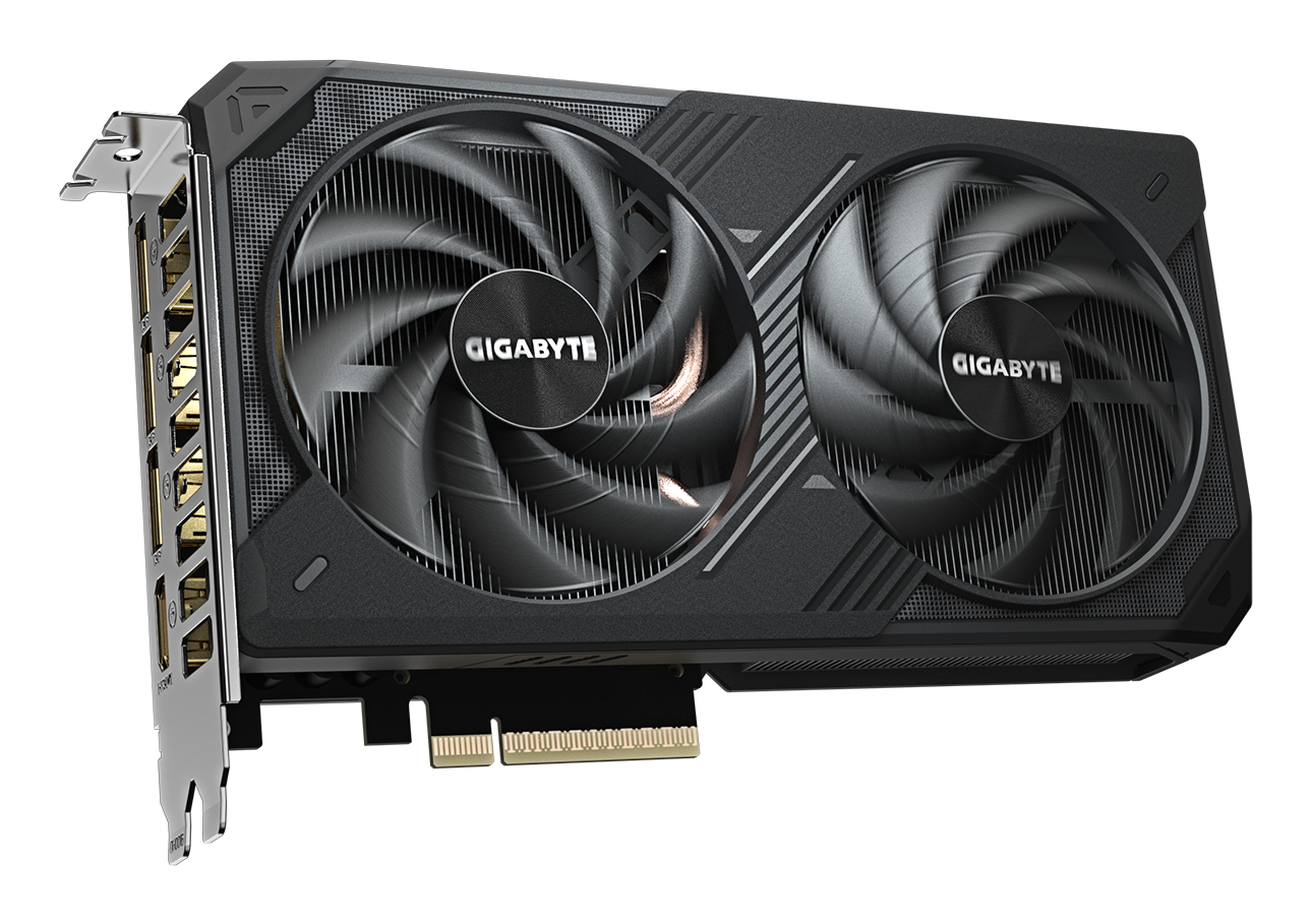 GIGABYTE GeForce RTX 5060 Ti WINDFORCE 8G Graphics Card - 8GB GDDR7, 128bit, PCI-E 5.0, 2572MHz Core Clock, 3 x DisplayPort, 1 x HDMI, GV-N506TWF2-8GD