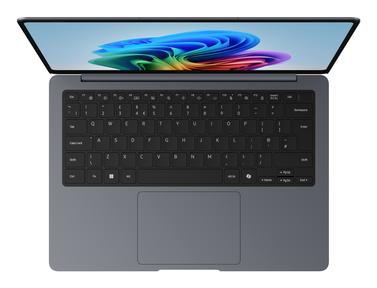 Samsung Galaxy Book6 Pro Copilot+ PC Intel Core Ultra 7 356H Port�til 35,6 cm (14) Pantalla t�ctil WQXGA+ 32 GB LPDDR5x-SDRAM 1 TB SSD Wi-Fi 7 (802.11be) Windows 11 Pro Gris