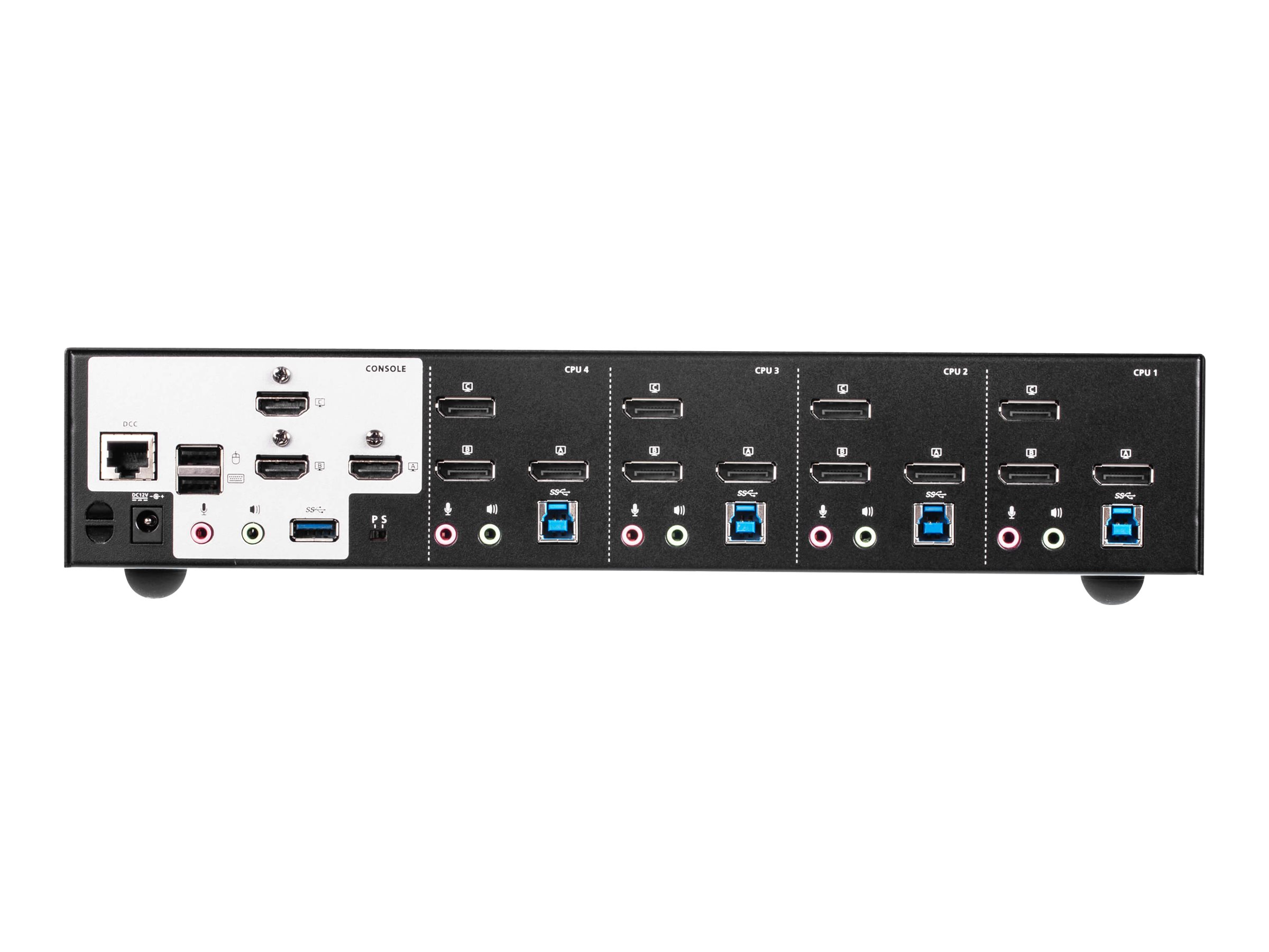 ATEN CS1964 KVM switch Black