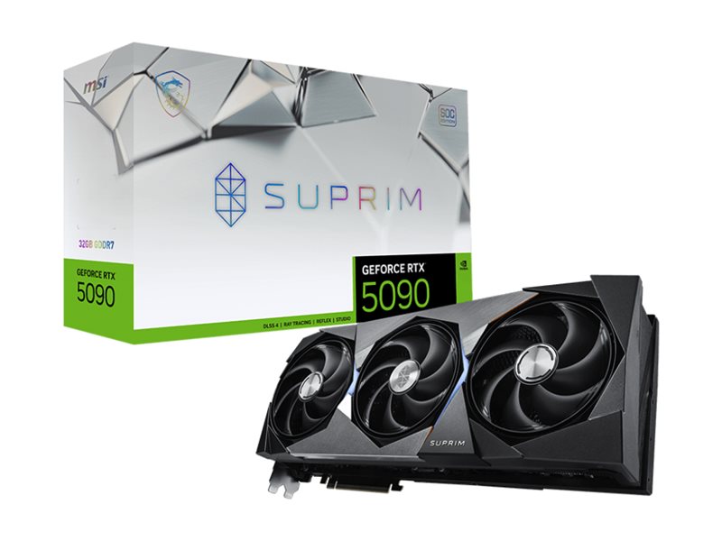 MSI GeForce RTX 5090 32G SUPRIM SOC - Grafikkarten