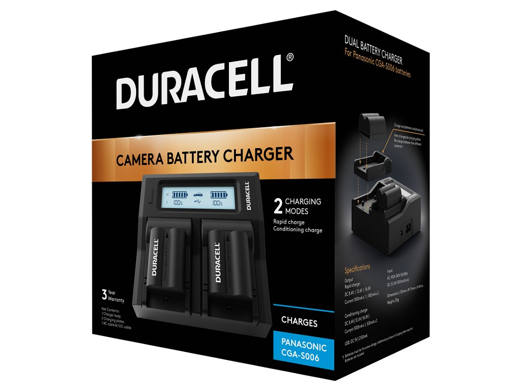 Duracell DRP6116 carica batterie