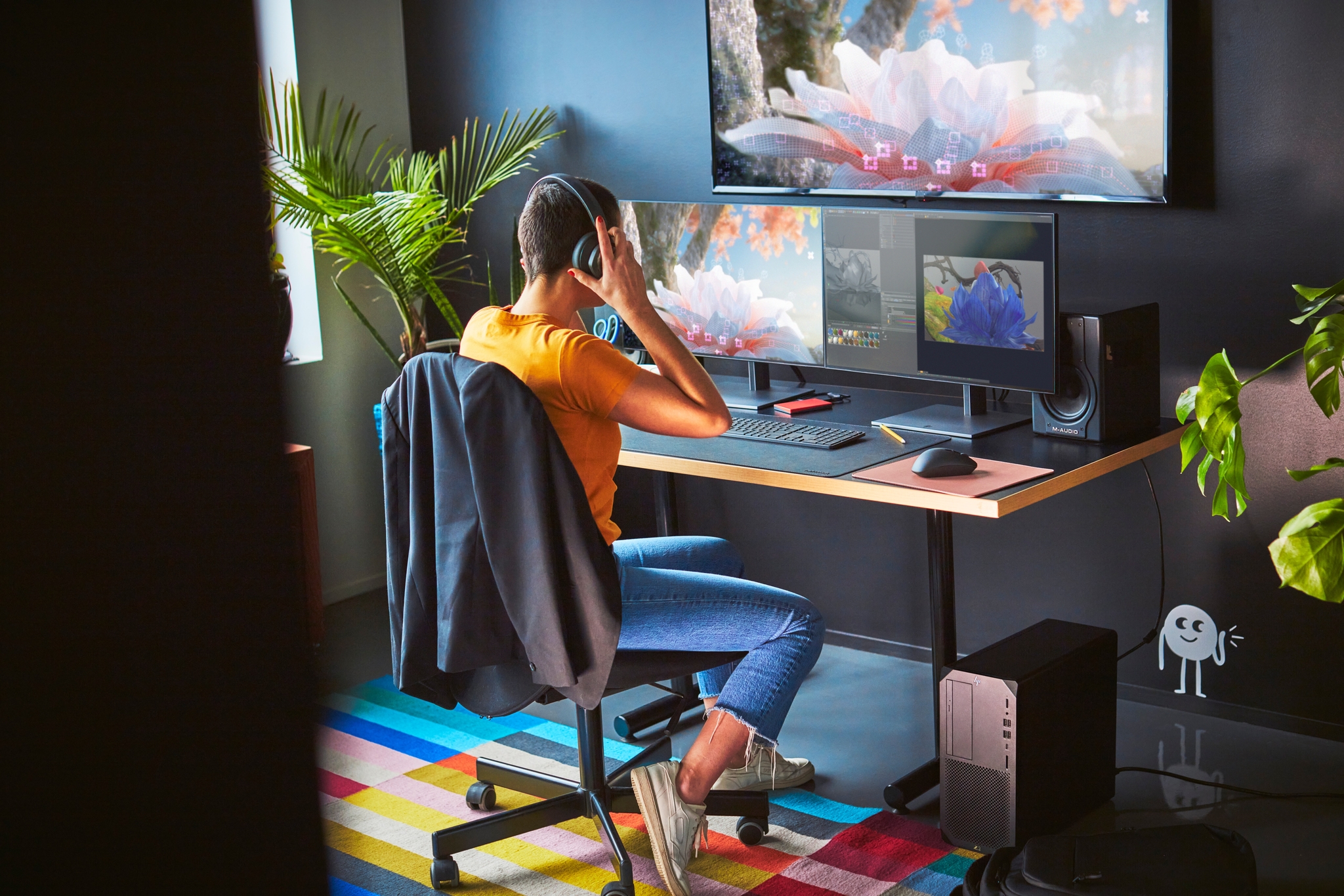 HP Workstation Z2 G9 - Wolf Pro Security - Tower - 4U - 1 x Core i5 i5-14500 / 2.6 GHz - RAM 16 GB - SSD 512 GB - HP Z Turbo Drive, NVMe, TLC - UHD Graphics 770 - 1GbE - Win 11 Pro - Monitor: keiner - Tastatur: Deutsch - Schwarz - mit HP Wolf Pro Security