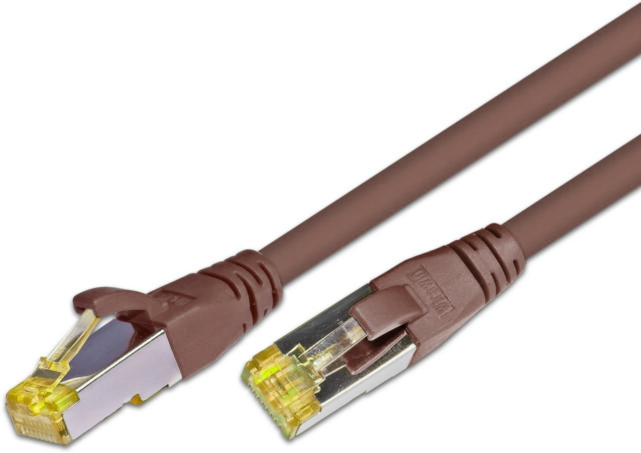 Wirewin PKW-PIMF-KAT6A c�ble de r�seau Marron 70 m Cat6a S/FTP (S-STP) Rond