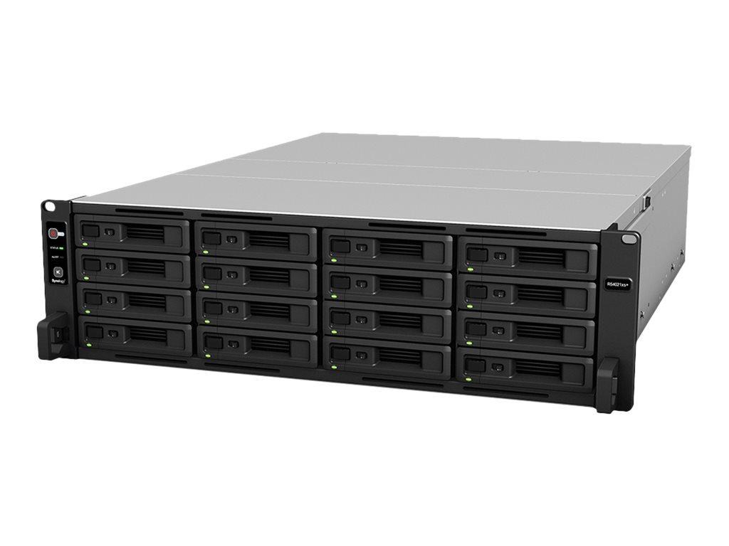 Synology RackStation RS4021XS+ servidor de almacenamiento Bastidor (3U) Ethernet Negro D-1541