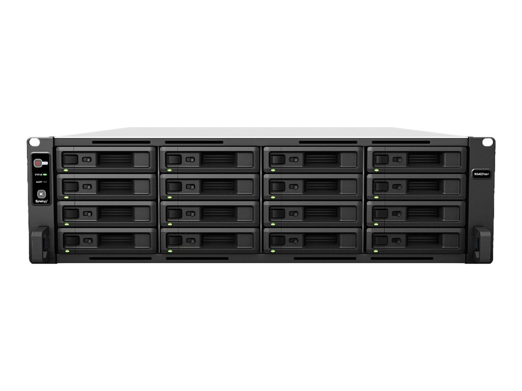 Synology RackStation RS4021XS+ NAS/storage server Rack (3U) Ethernet LAN Black D-1541