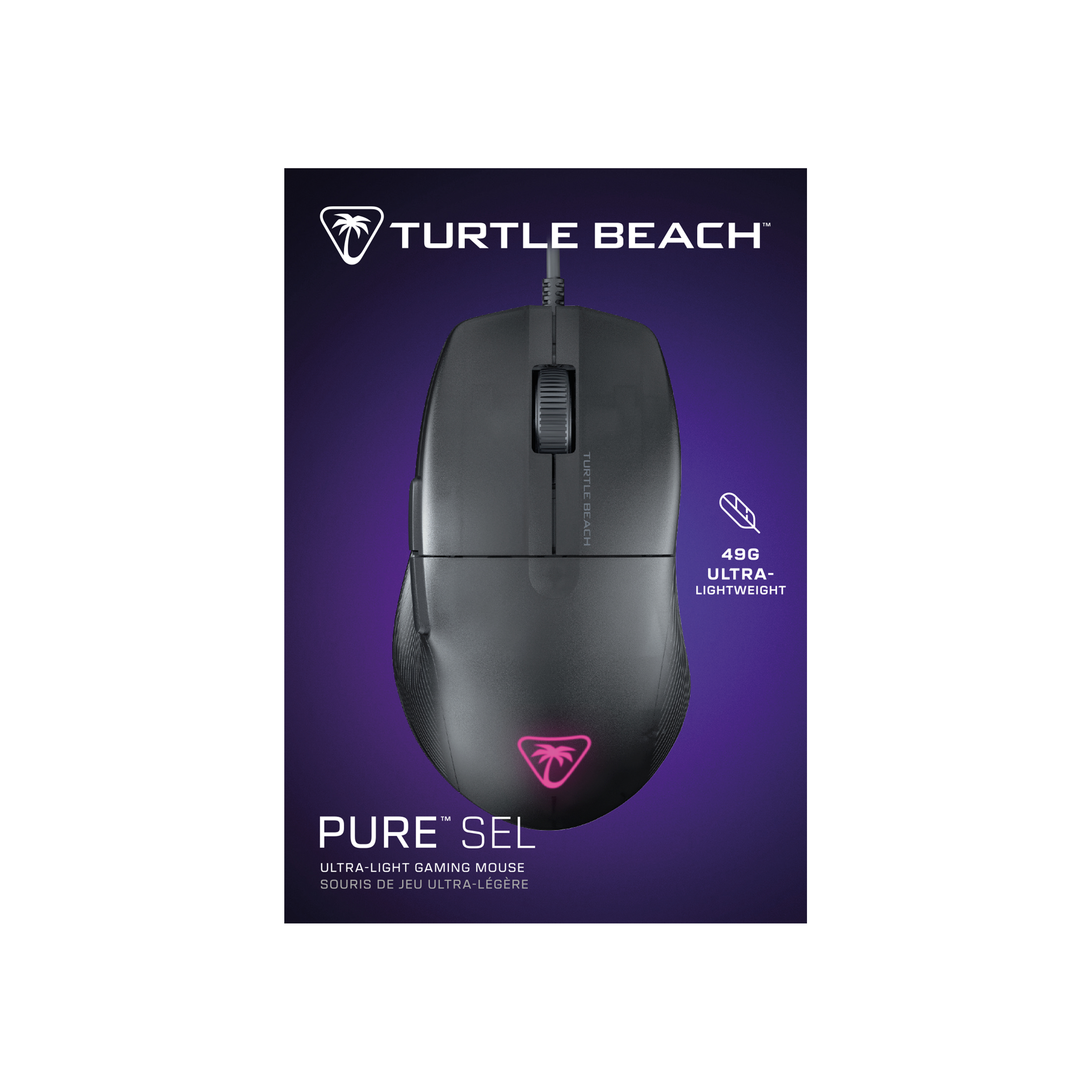 Turtle Beach Pure Sel Gaming-Maus Schwarz - Maus - 8.000 dpi