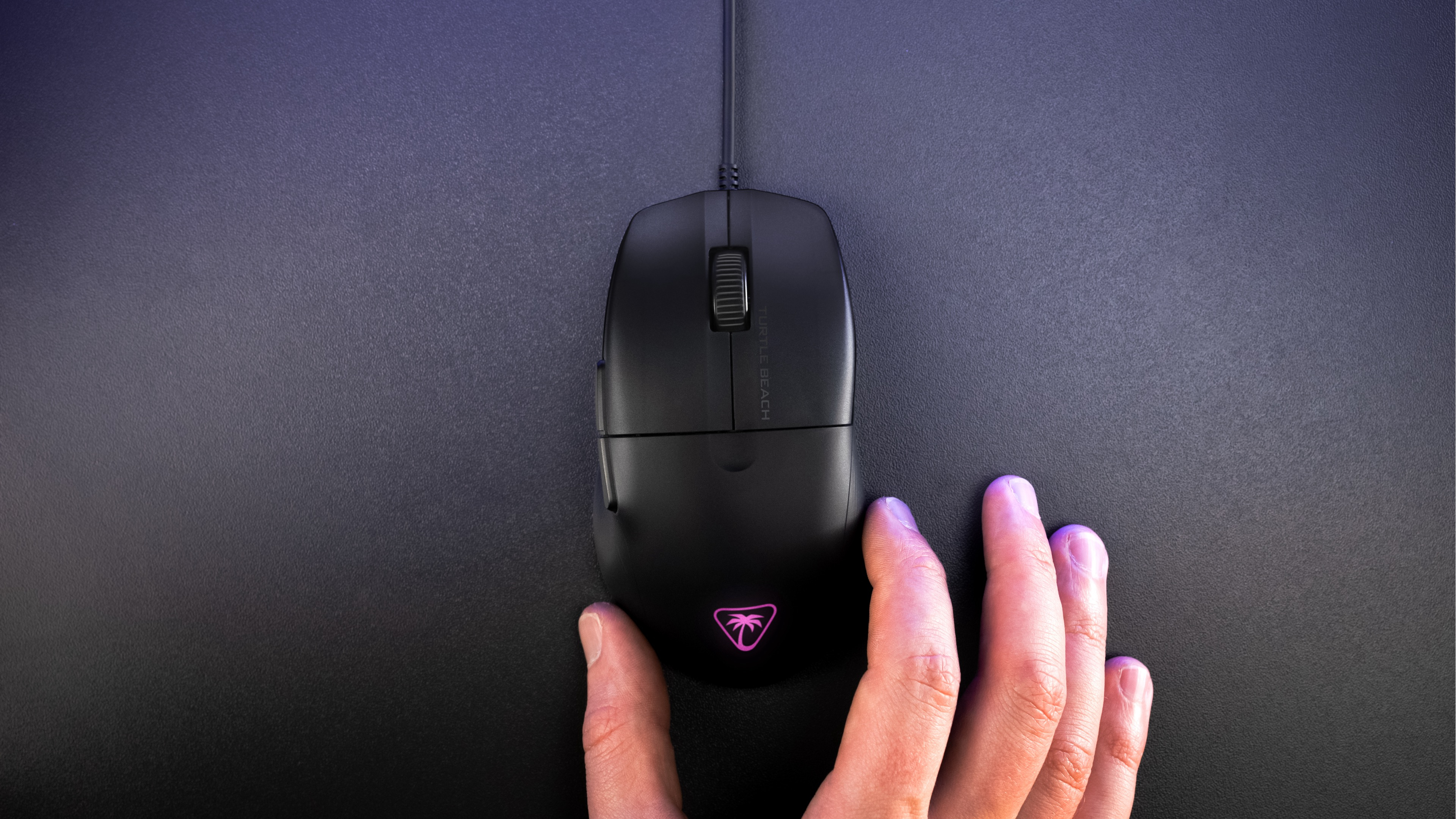 Turtle Beach Pure Sel Gaming-Maus Schwarz - Maus - 8.000 dpi