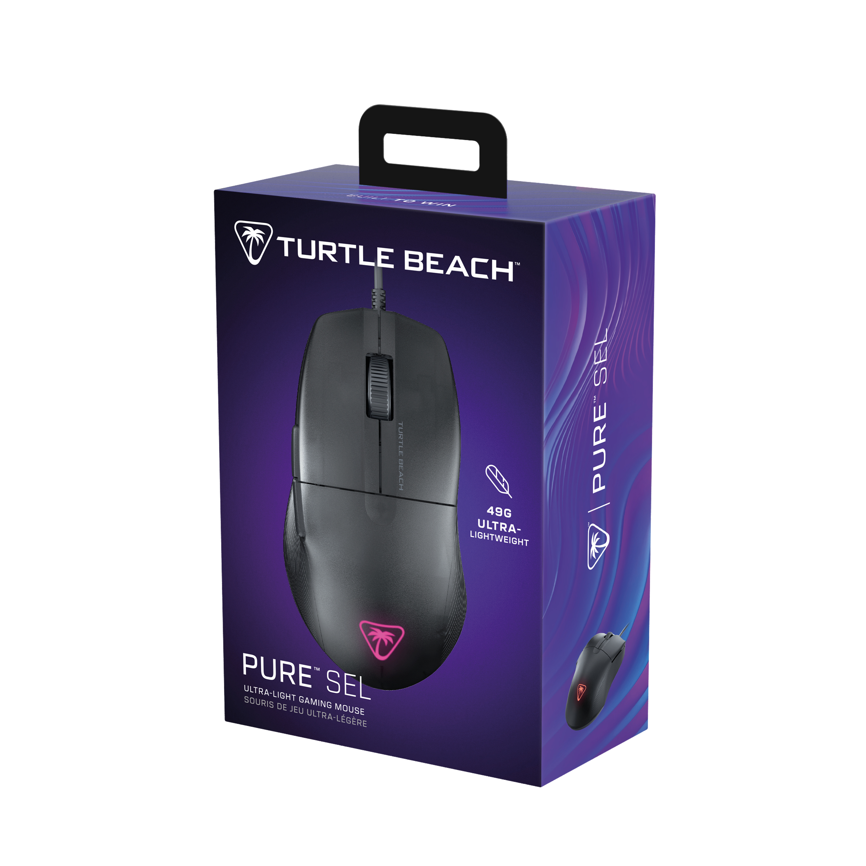 Turtle Beach Pure Sel Gaming-Maus Schwarz - Maus - 8.000 dpi
