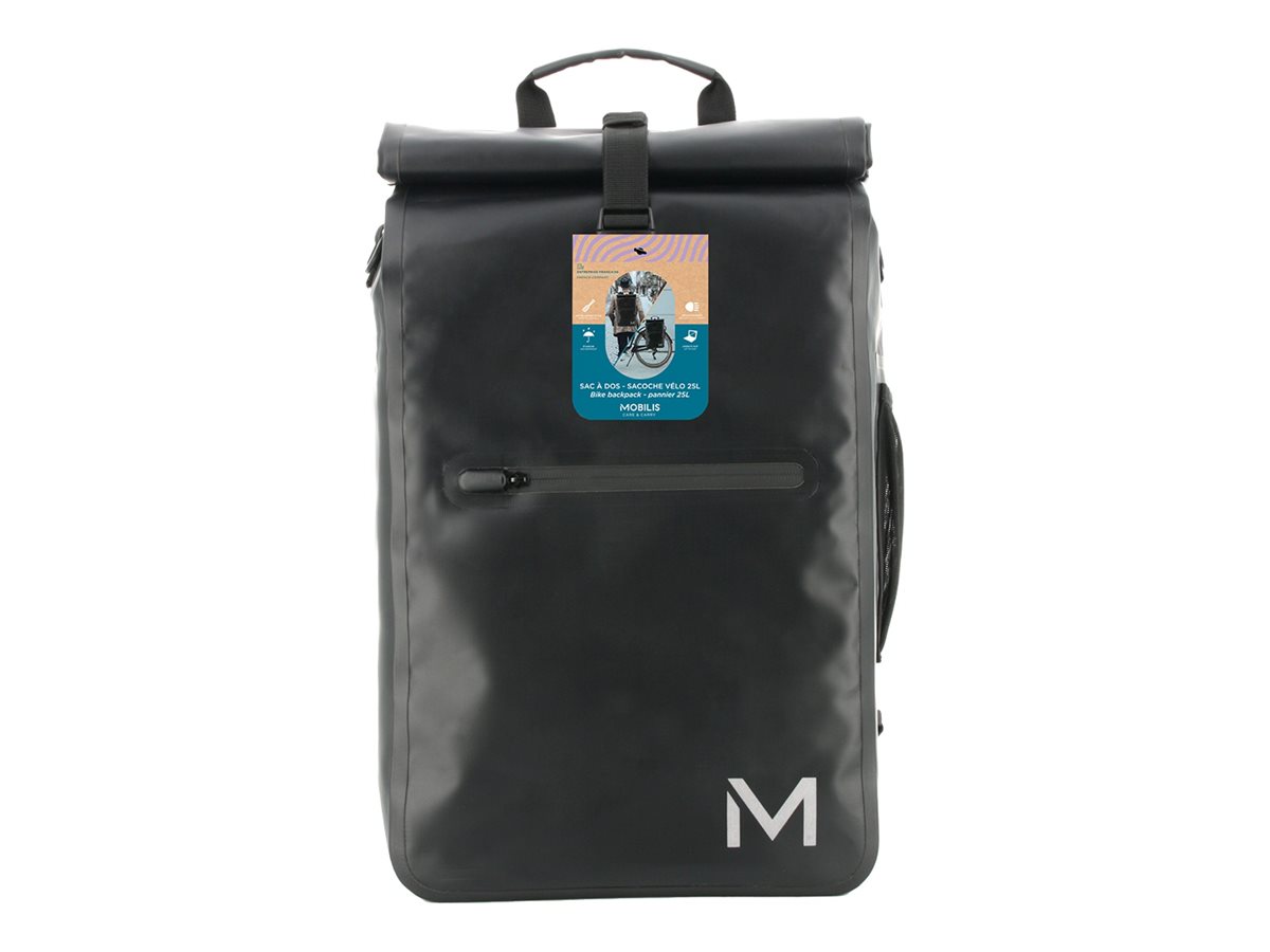Mobilis Bike Backpack/Panier 25L 14-15.6 Black