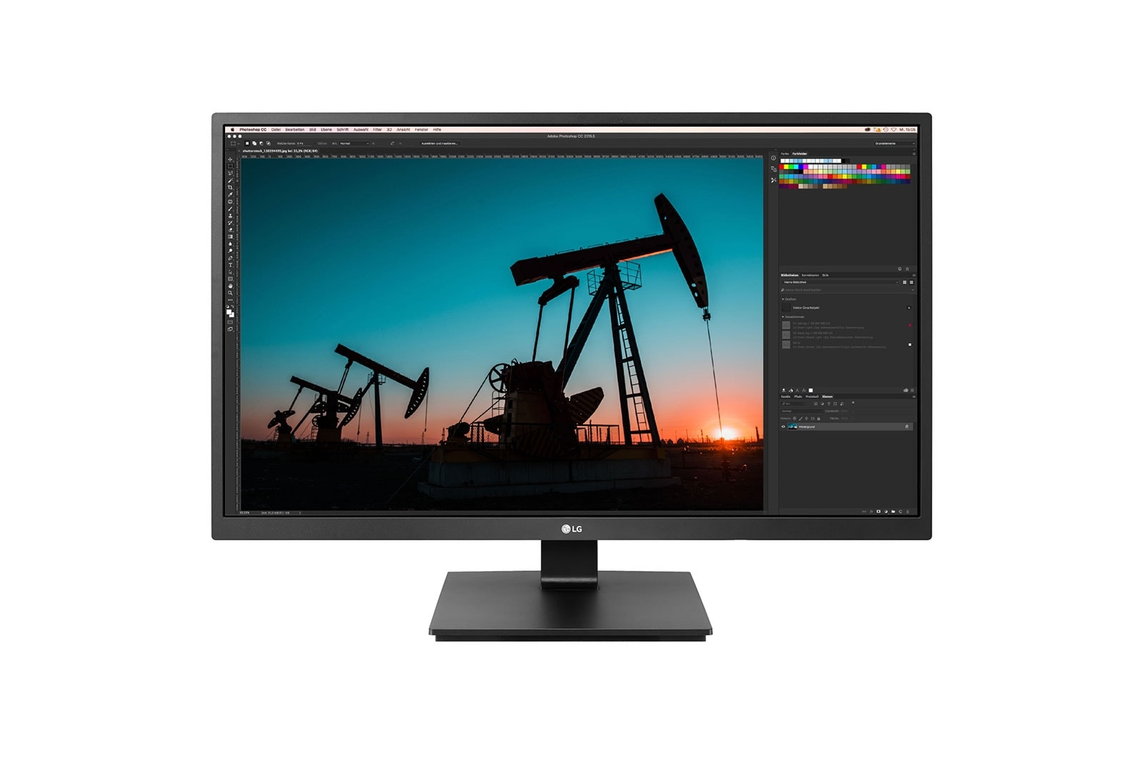 LG 27BN55UP-B - LED-Monitor - 68.4 cm (27) - 3840 x 2160 4K @ 60 Hz