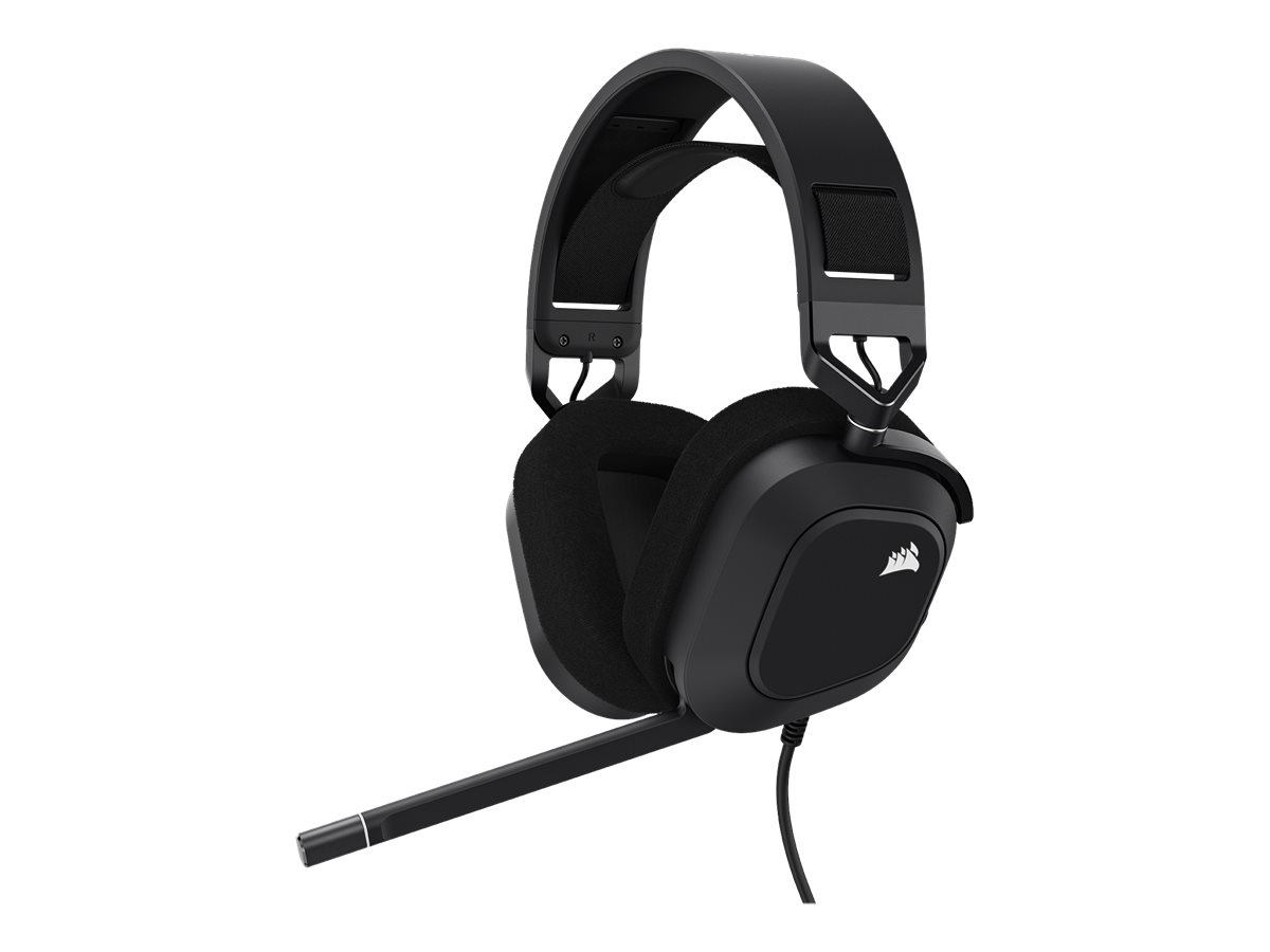 Corsair HS80 RGB USB Headset Wired Handheld Gaming Carbon