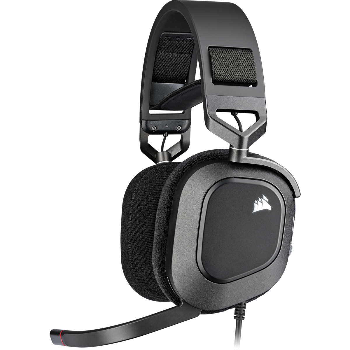 Corsair HS80 RGB USB Auriculares Almbrico De mano Juego Carbono