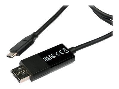 V7 V7UCDP-2M changeur de genre de c�ble USB Type-C 3.2 Gen 1 DisplayPort Noir