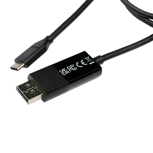V7 V7UCDP-2M changeur de genre de c�ble USB Type-C 3.2 Gen 1 DisplayPort Noir