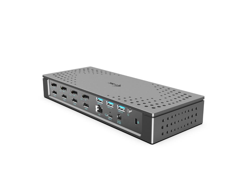i-tec Universal USB 3.0/USB-C/Thunderbolt, Quattro 4K Display Docking Station + Power Delivery 100W