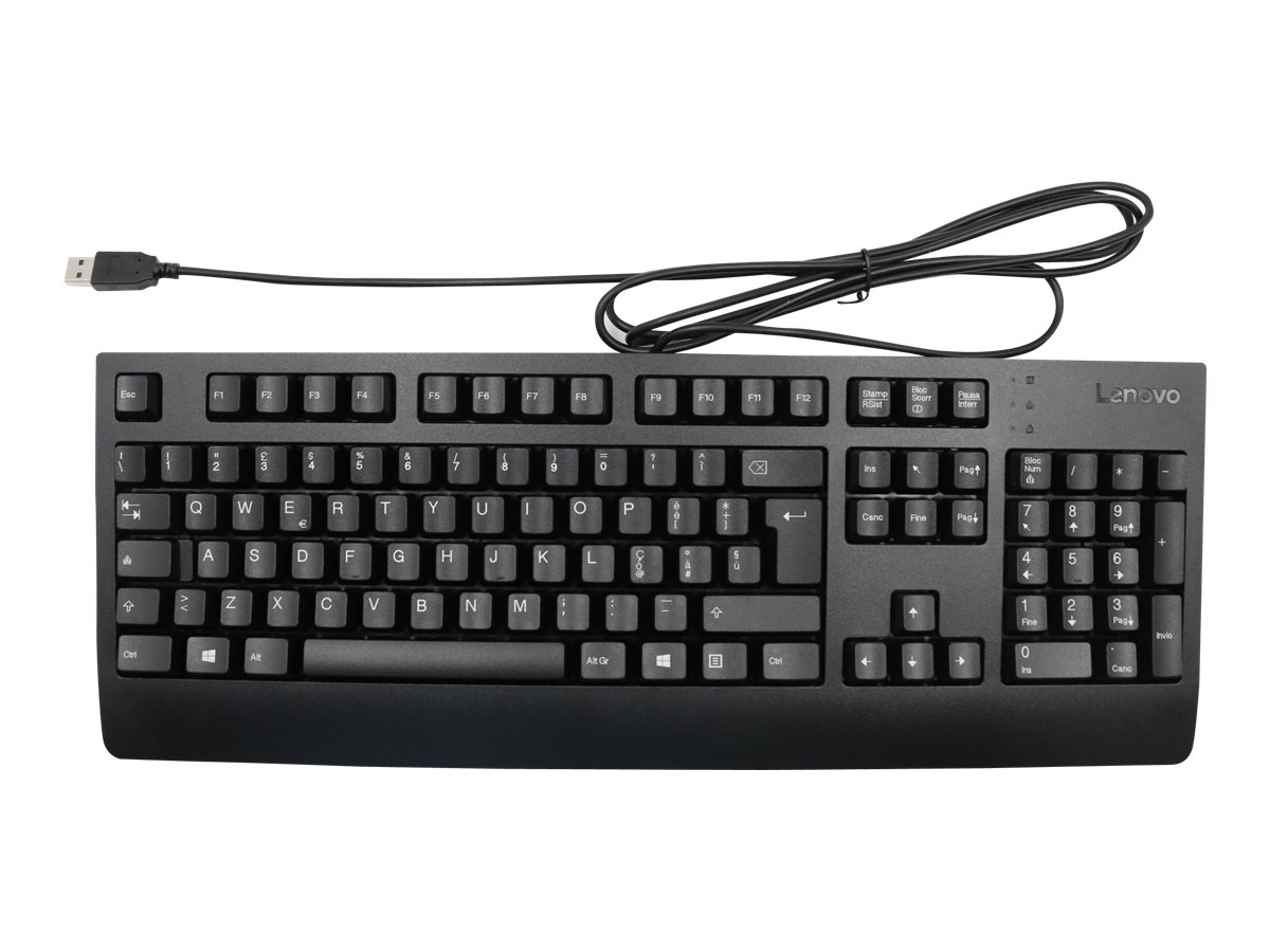 Lenovo Preferred Pro II clavier Italien Noir