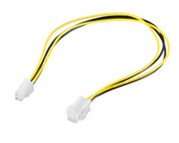 ShiverPeaks CPU P4/CPU P4 0.3m - 0,3 m - 4-pin ATX12V - 4-pin ATX12V - M�nnlich - Weiblich - Gerade