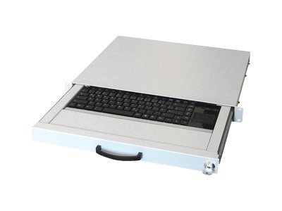 Aixcase AIX-19K1UKDETP-W - Tastatur - rack-montierbar