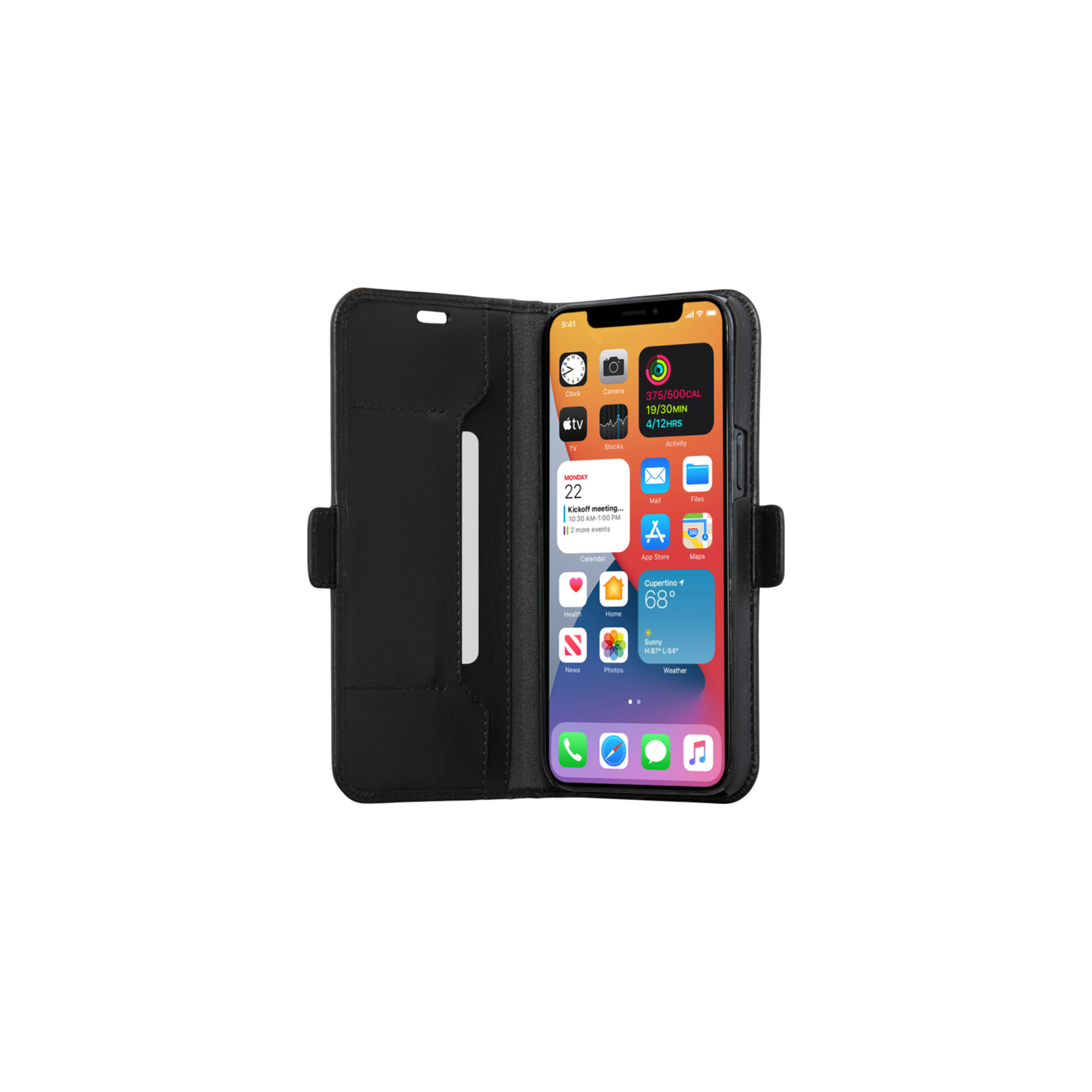 dbramante1928 Copenhagen Slim custodia per cellulare 17 cm (6.7) Custodia a borsellino Nero