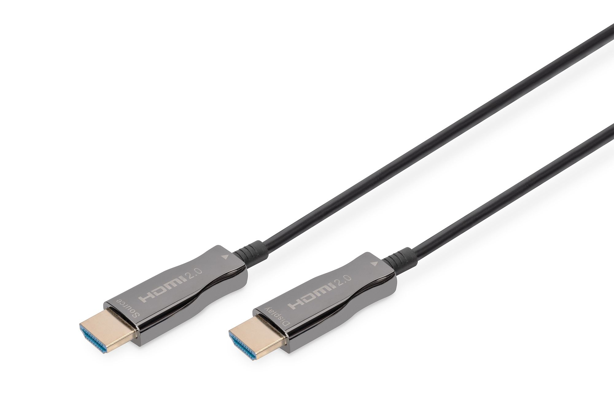Digitus Cable de fibra �ptica h�brido HDMI� AOC, UHD 4K, 20 m