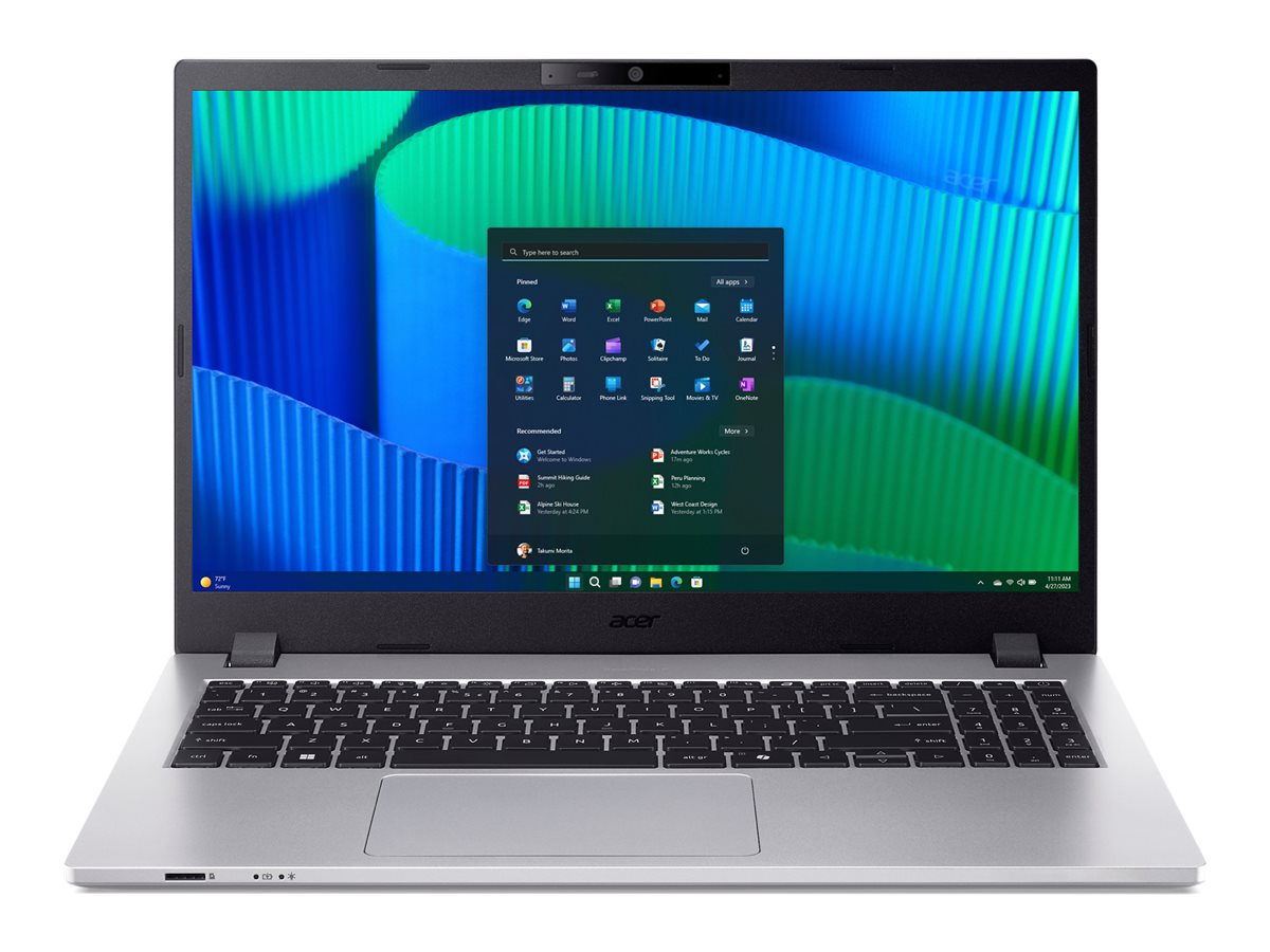 Acer TravelMate P2 15 TMP215-55-G2-TCO - Intel Core Ultra 7 255U / 2 GHz - Win 11 Pro - Intel Graphics - 16 GB RAM - 512 GB SSD QLC - 39.6 cm (15.6)