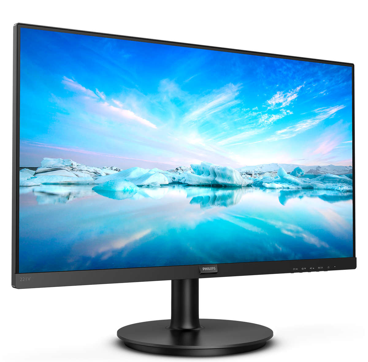 Philips V Line 221V8A/00 LED display 54.6 cm (21.5) 1920 x 1080 pixels Full HD Black