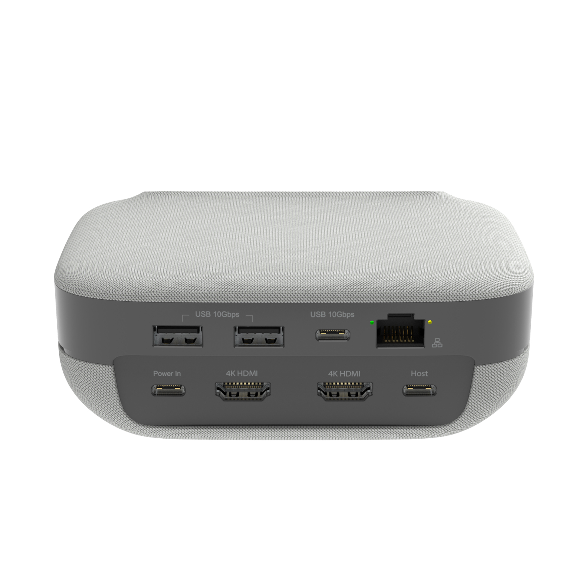 j5create JCDS337-N replicatore di porte e docking station per laptop Cablato USB 3.2 Gen 2 (3.1 Gen 2) Type-C Grigio, Bianco
