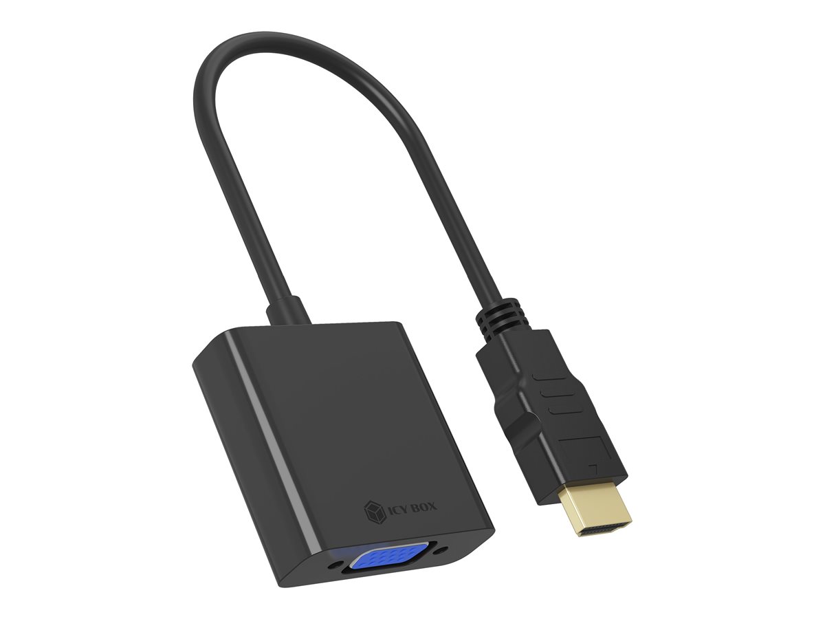 ICY BOX IB-AC502a 0.2 m HDMI Type A (Standard) VGA (D-Sub)
