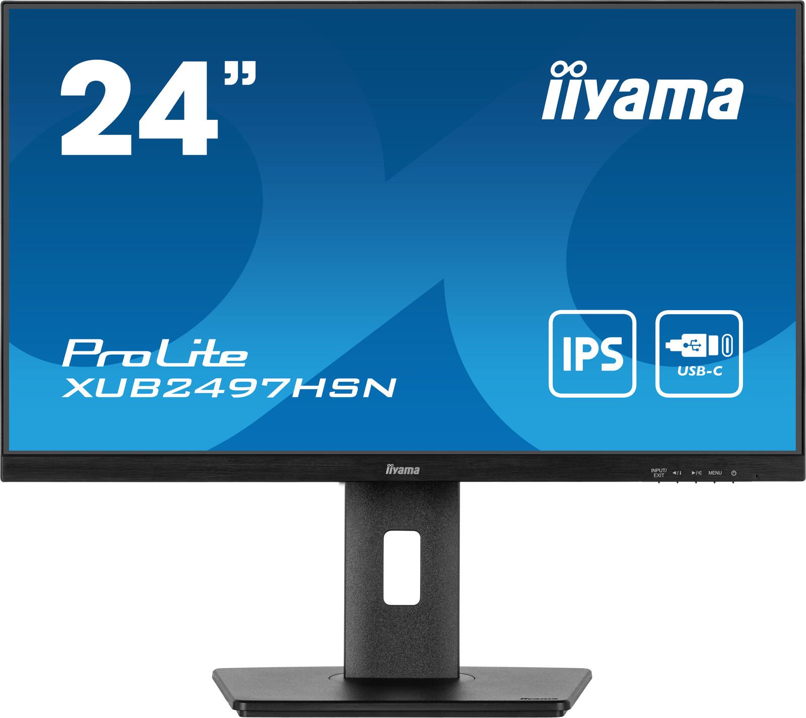 Iiyama 24iW LCD Business Full HD IPS USB-C Dock - Flachbildschirm (TFT/LCD) - IPS