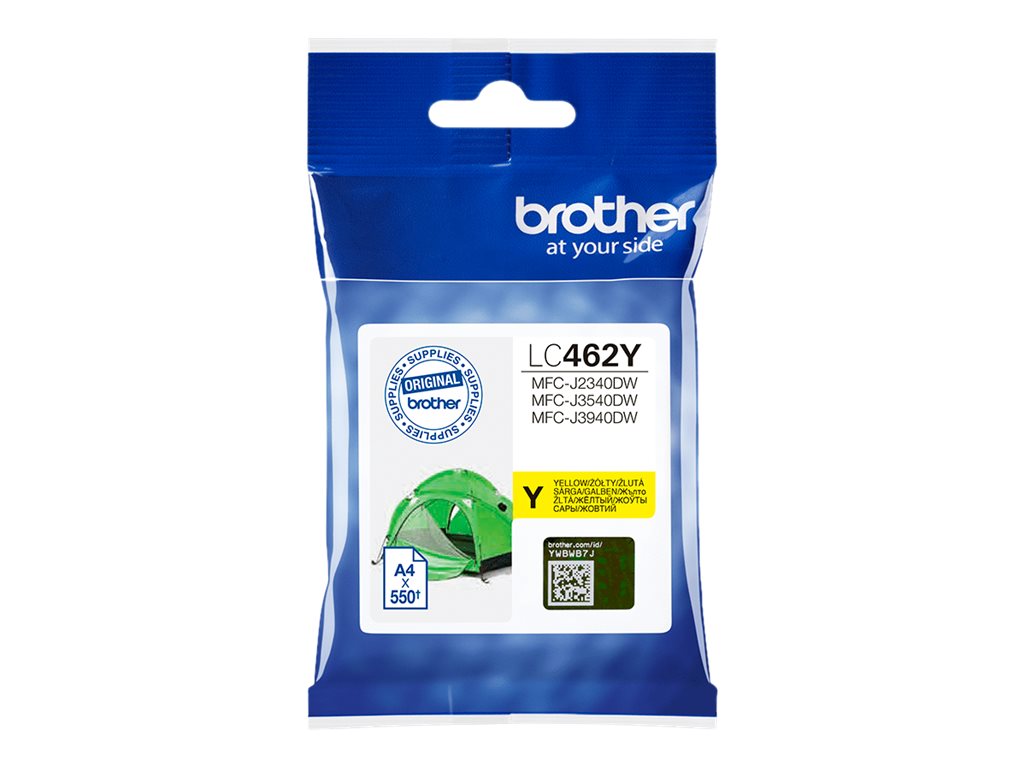 Brother LC462Y ink cartridge 1 pc(s) Original Standard Yield Yellow