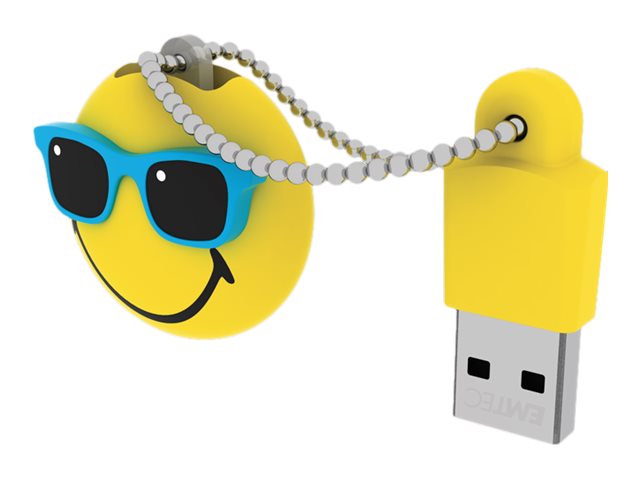 Emtec ECMMD16GSW108 lecteur USB flash 16 Go USB Type-A 2.0 Noir, Bleu, Jaune
