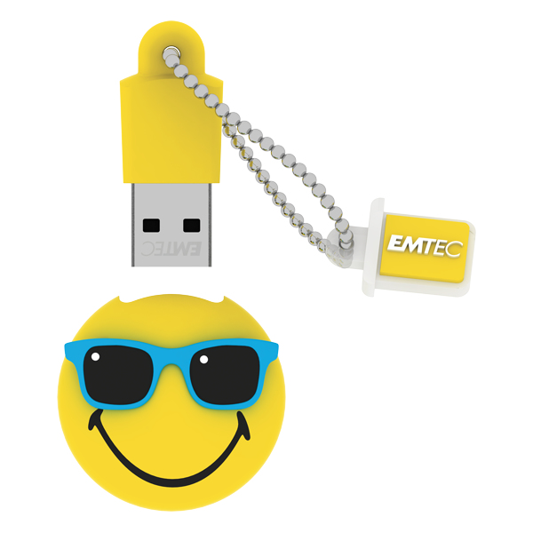 Emtec ECMMD16GSW108 lecteur USB flash 16 Go USB Type-A 2.0 Noir, Bleu, Jaune