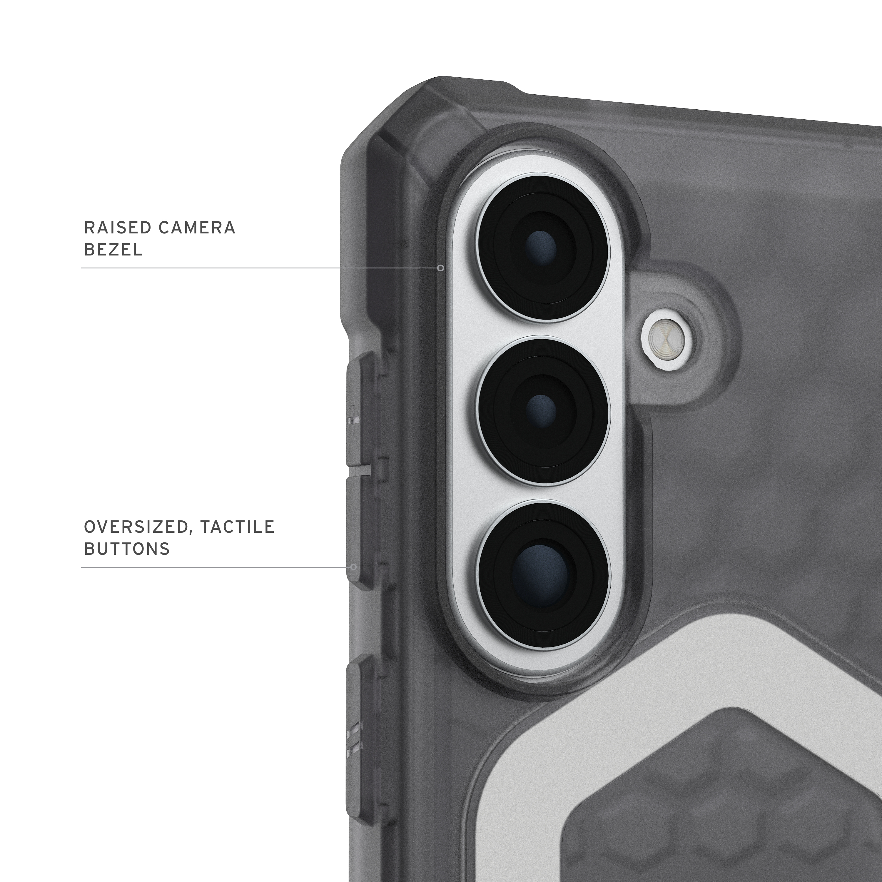 Urban Armor Gear Essential Armor custodia per cellulare 16 cm (6.3) Cover Cenere