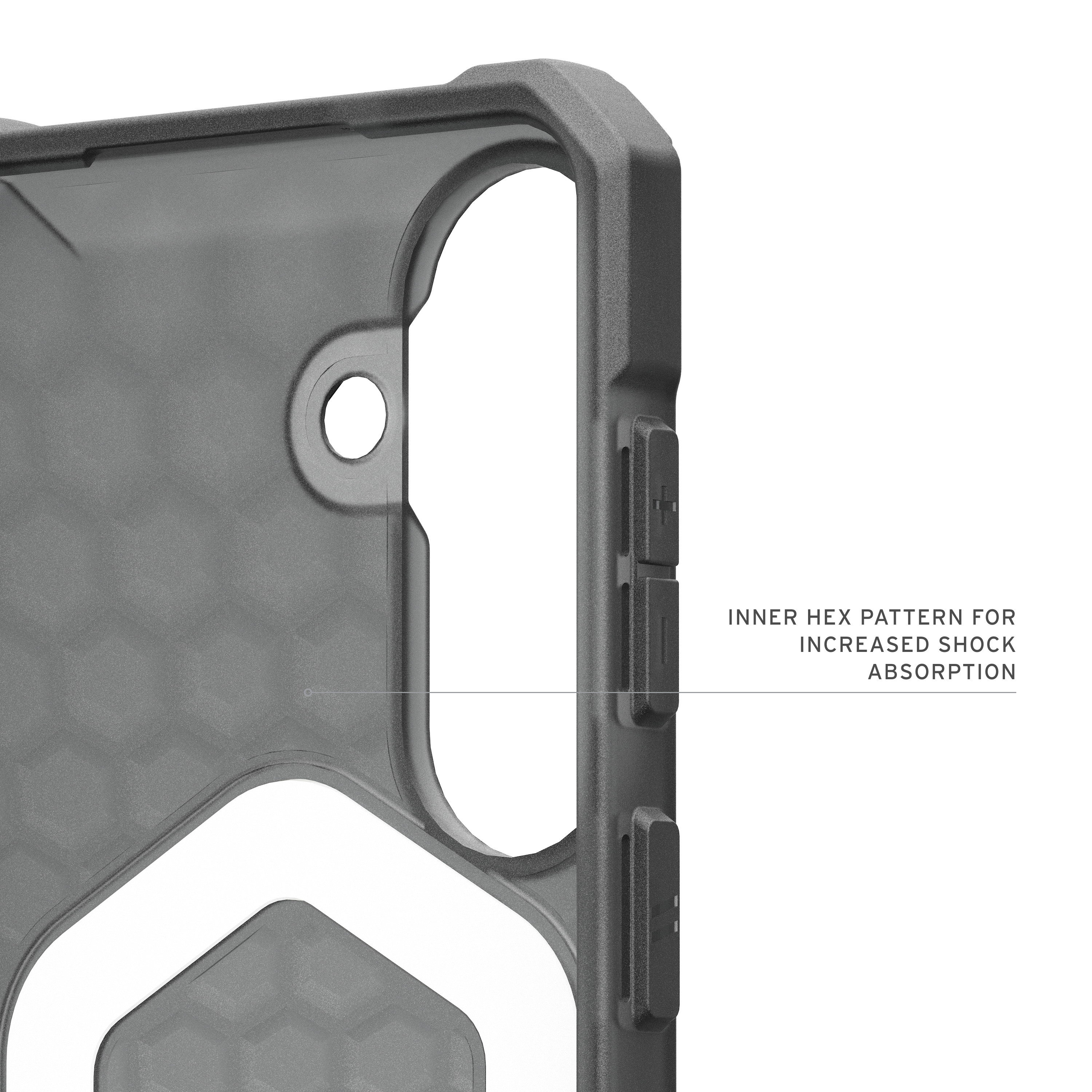 Urban Armor Gear Essential Armor custodia per cellulare 16 cm (6.3) Cover Cenere