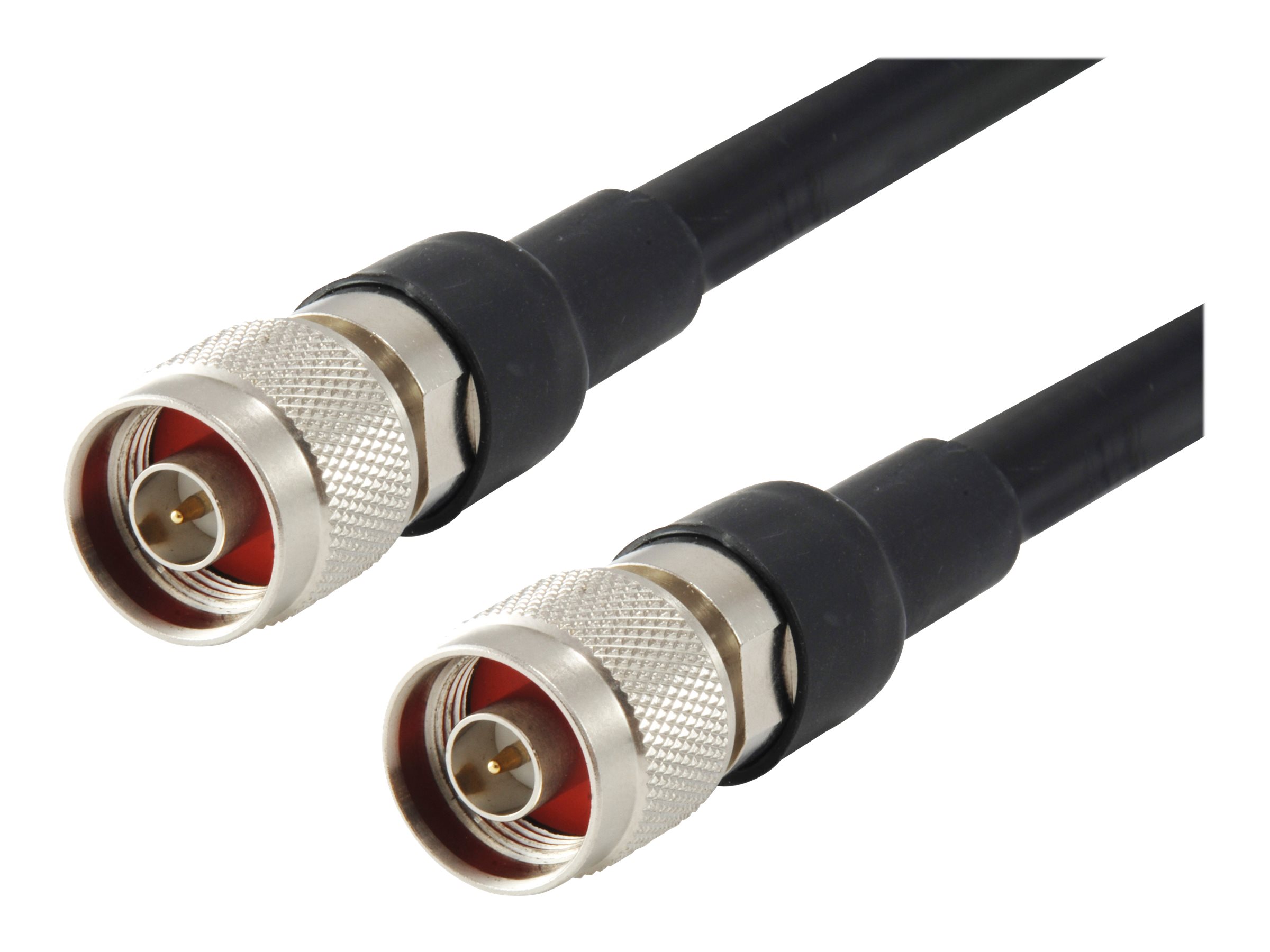 LevelOne 1m Antenna Cable, CFD-400, N Male Plug to N Male Plug, Indoor/Outdoor