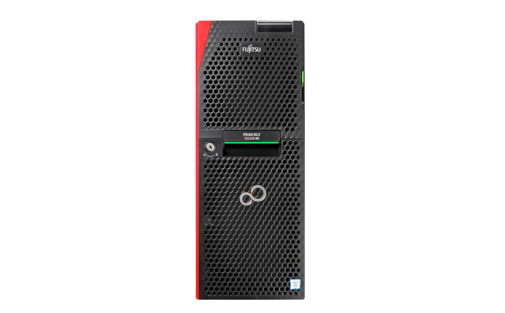 Fujitsu PRIMERGY TX2550 M5 - Server - Tower - 4U - zweiweg - 1 x Xeon Gold 6234 / 3.3 GHz - RAM 32 GB - SATA - Hot-Swap 6.4 cm (2.5)