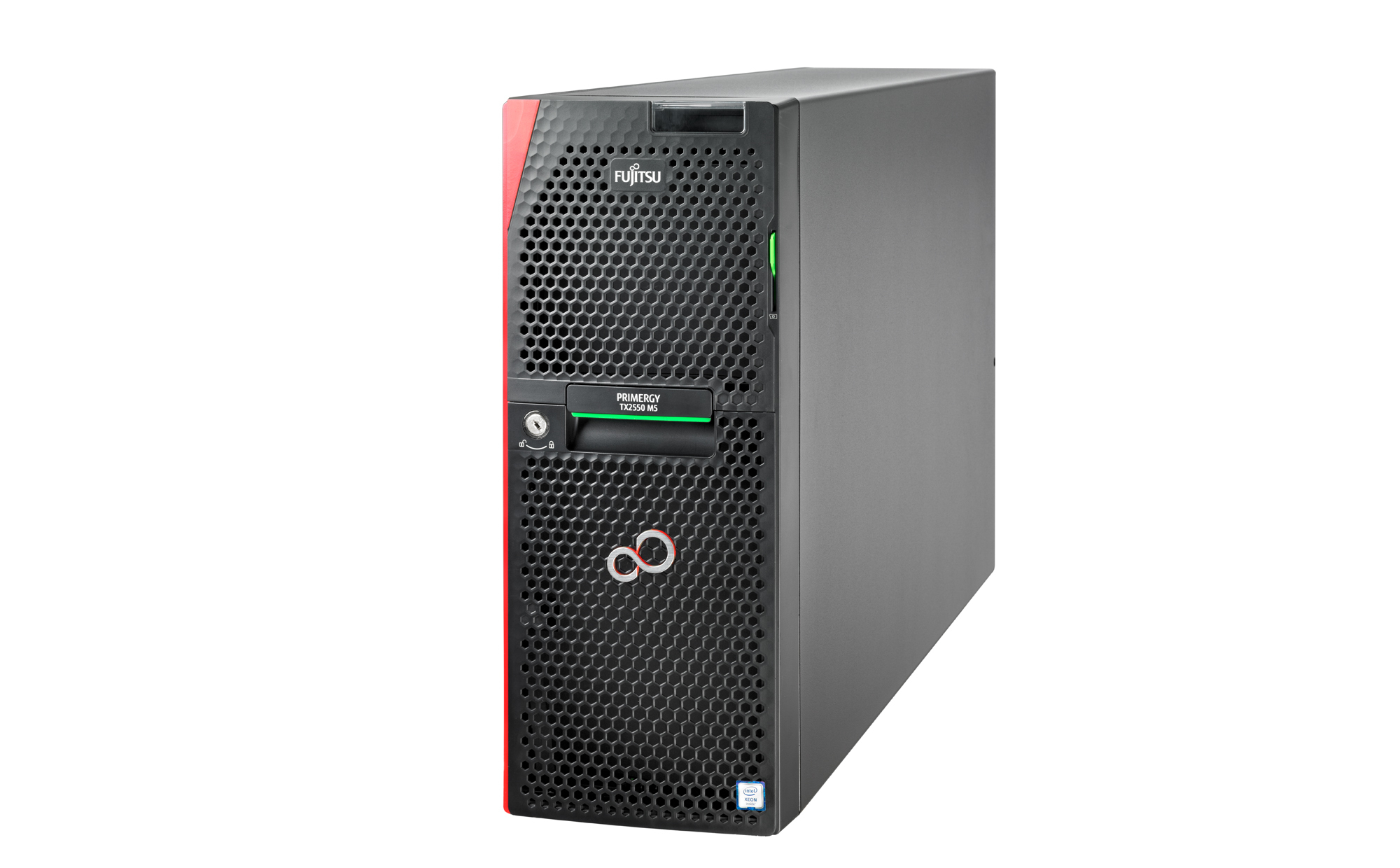 Fujitsu PRIMERGY TX2550 M5 - Server - Tower - 4U - zweiweg - 1 x Xeon Gold 6234 / 3.3 GHz - RAM 32 GB - SATA - Hot-Swap 6.4 cm (2.5)
