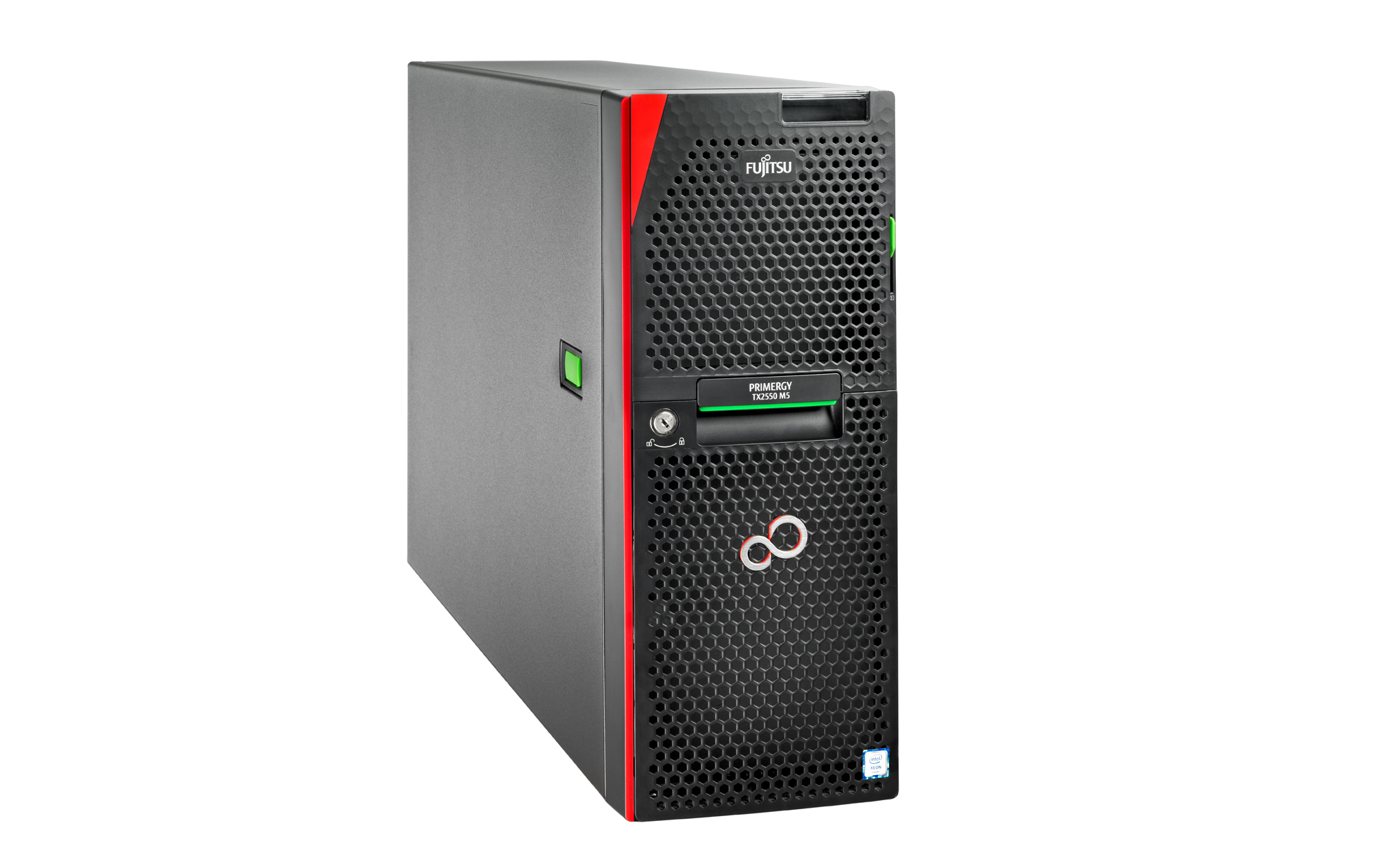 Fujitsu PRIMERGY TX2550 M5 - Server - Tower - 4U - zweiweg - 1 x Xeon Gold 6234 / 3.3 GHz - RAM 32 GB - SATA - Hot-Swap 6.4 cm (2.5)
