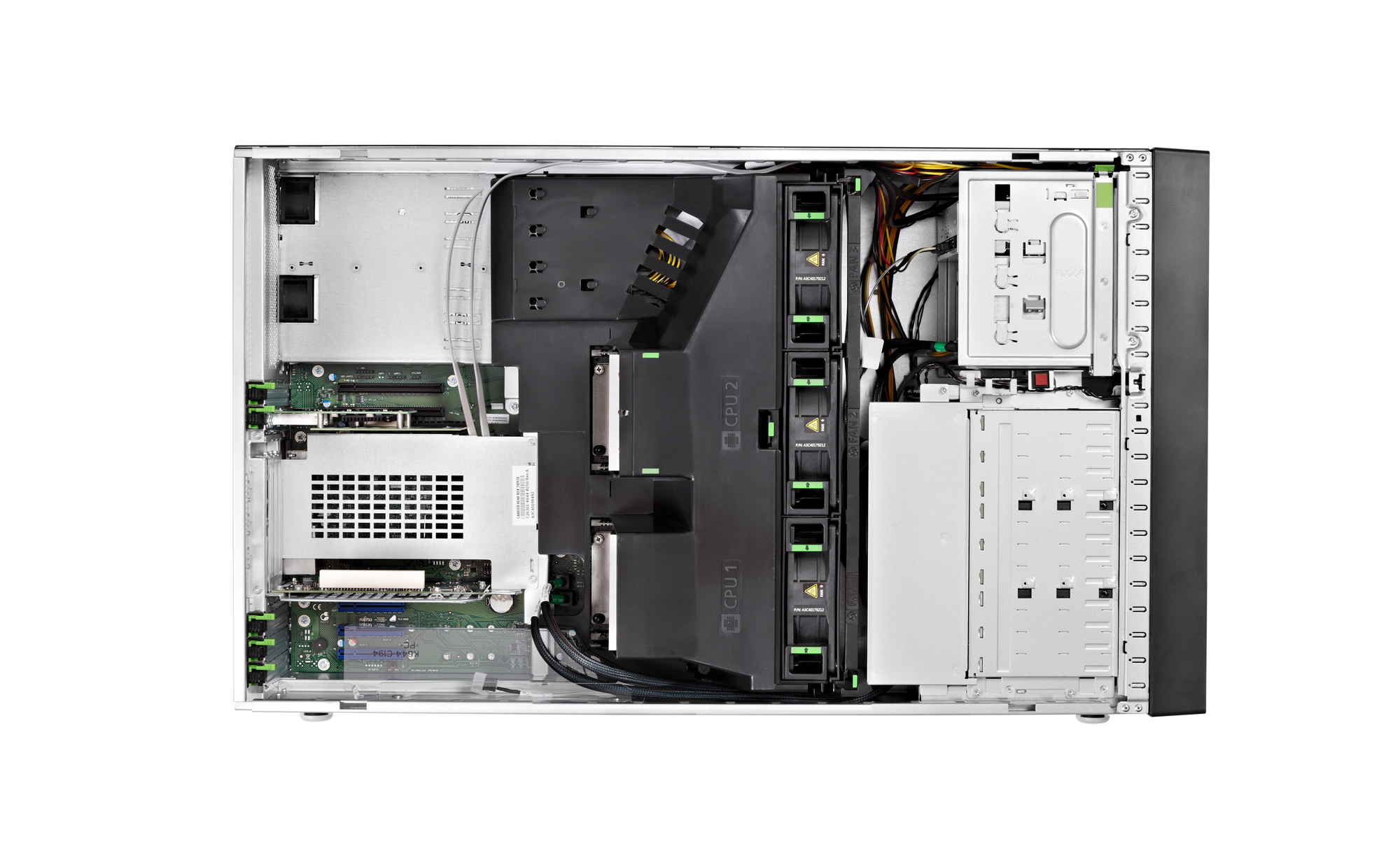 Fujitsu PRIMERGY TX2550 M5 - Server - Tower - 4U - zweiweg - 1 x Xeon Gold 6234 / 3.3 GHz - RAM 32 GB - SATA - Hot-Swap 6.4 cm (2.5)