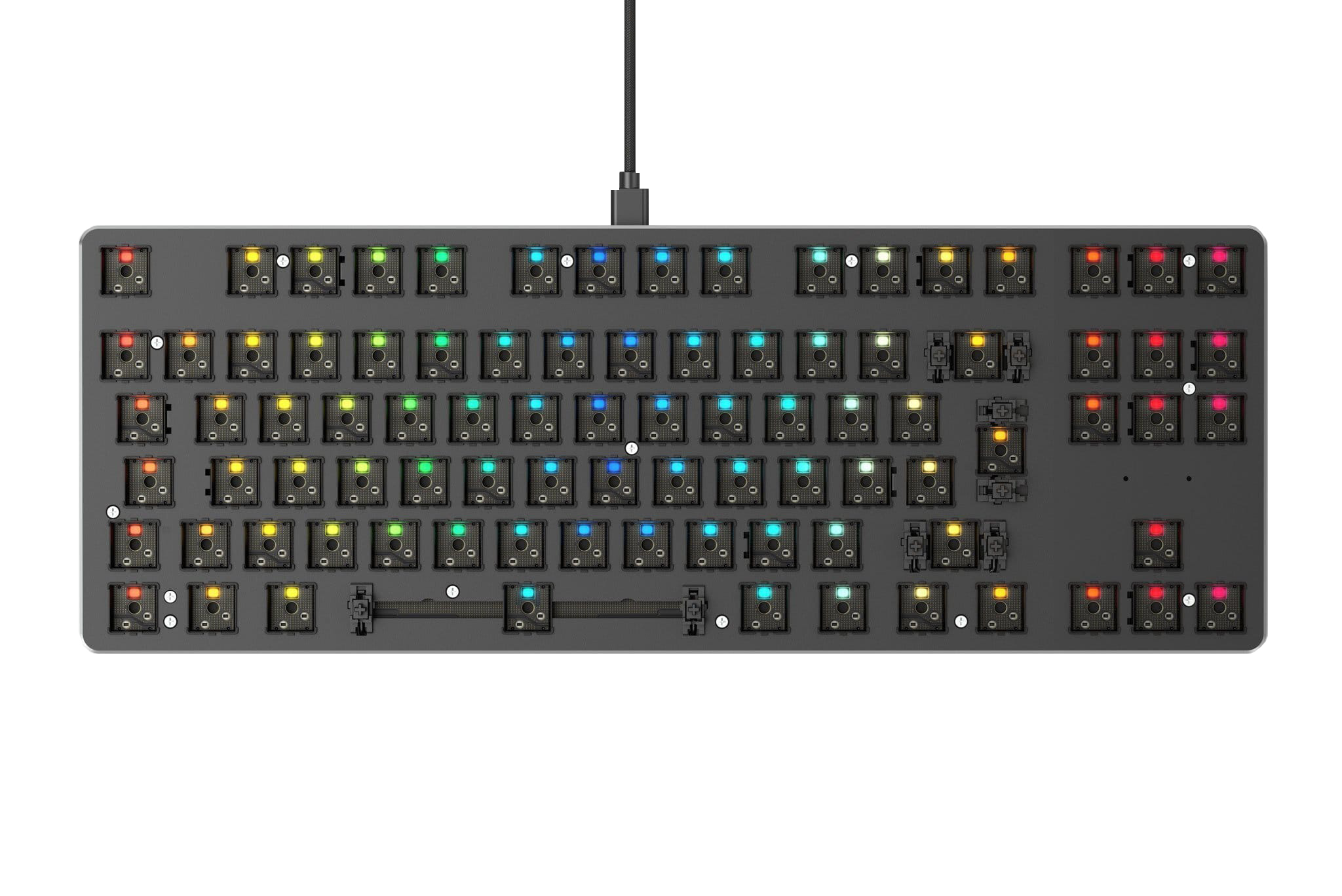 Glorious PC Gaming Race The Glorious GMMK-TKL - Volle Gr��e (100%) - USB - RGB-LED - Schwarz