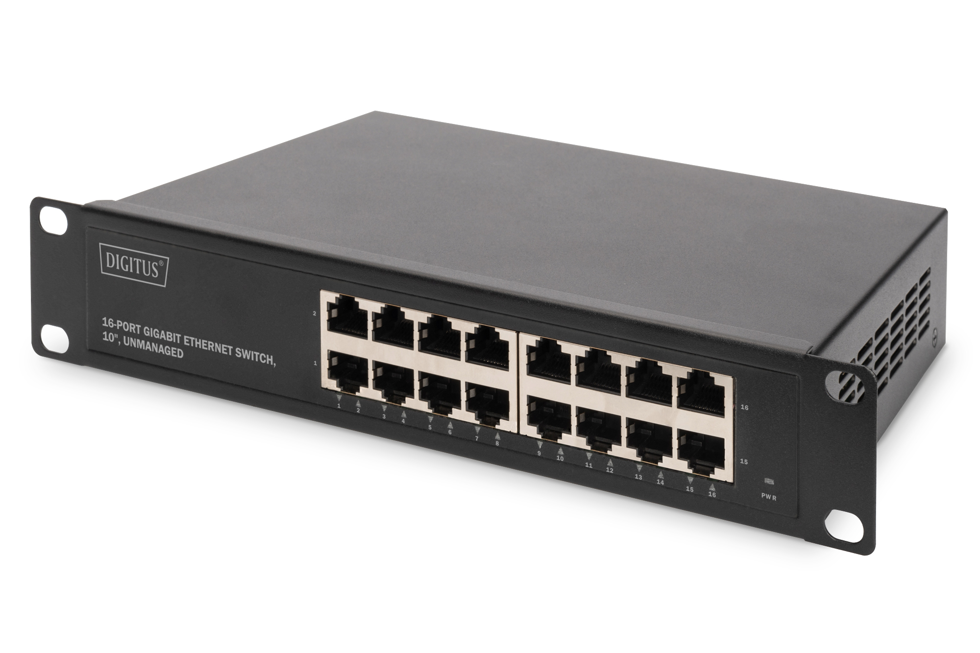DIGITUS 10 Gigabit Ethernet Switch, 16-Port, Unmanaged