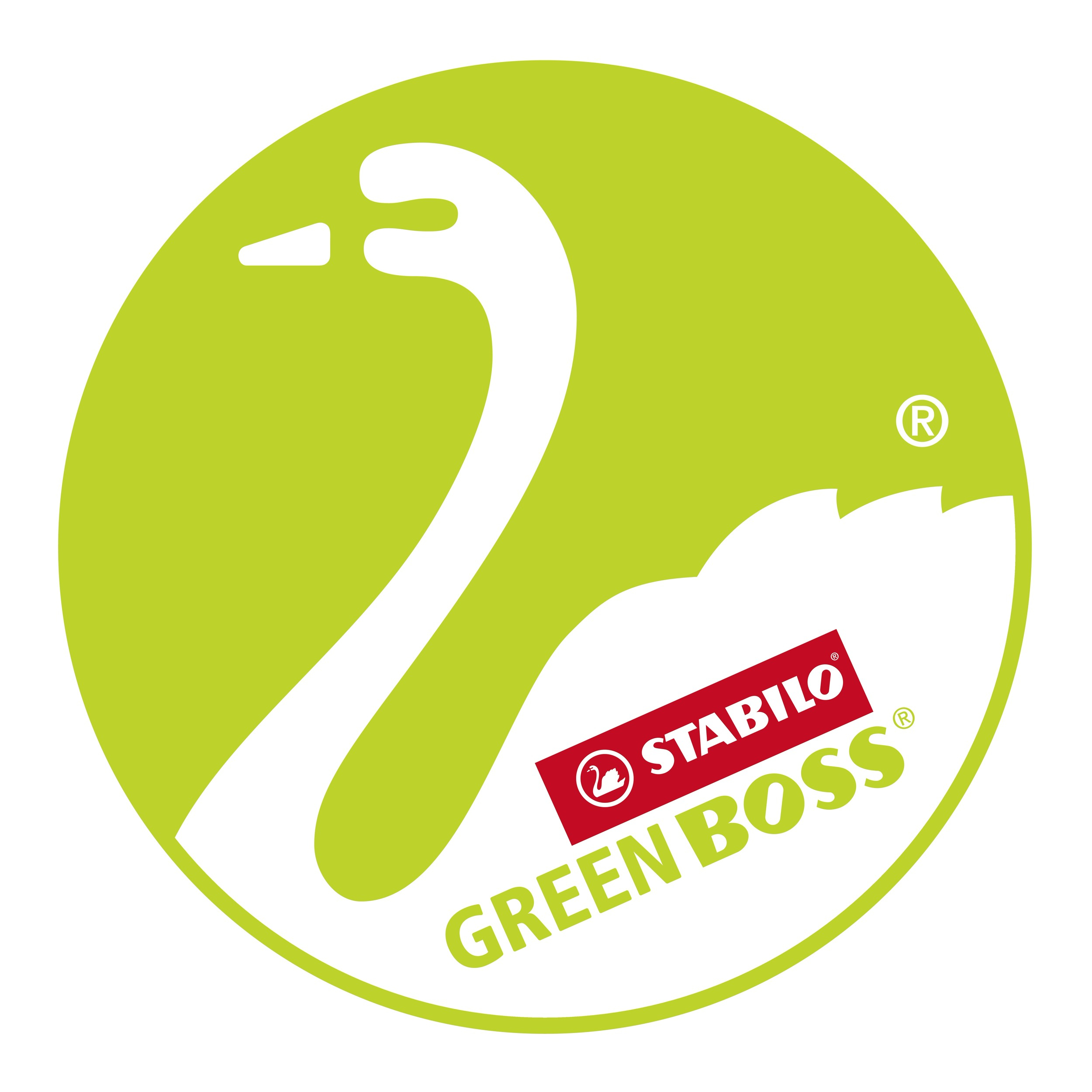 STABILO GREEN BOSS marqueur 4 pi�ce(s) Pointe biseaut�e Vert, Orange, Rose, Jaune