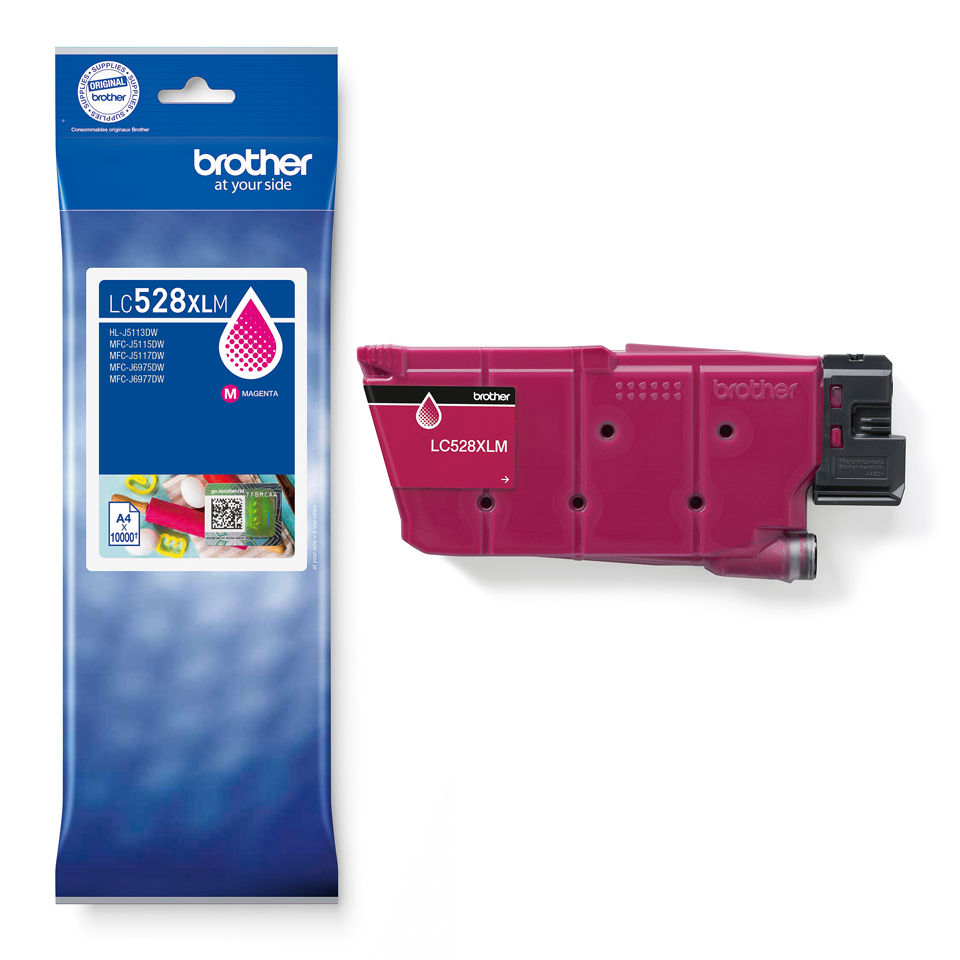 Brother LC528XLM cartucho de tinta 1 pieza(s) Original Ultra High Yield Magenta