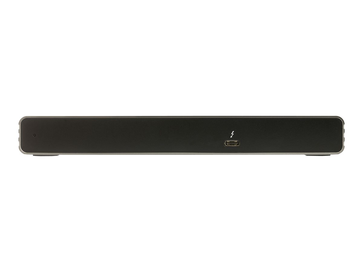 StarTech.com Thunderbolt 3 Dock - Doppio monitor 4K 60Hz TB3 Laptop Docking Station con DisplayPort, HDMI e VGA 1080p - Power Delivery e ricarica 85W - 2x USB-A, Ethernet - Mac e Windows