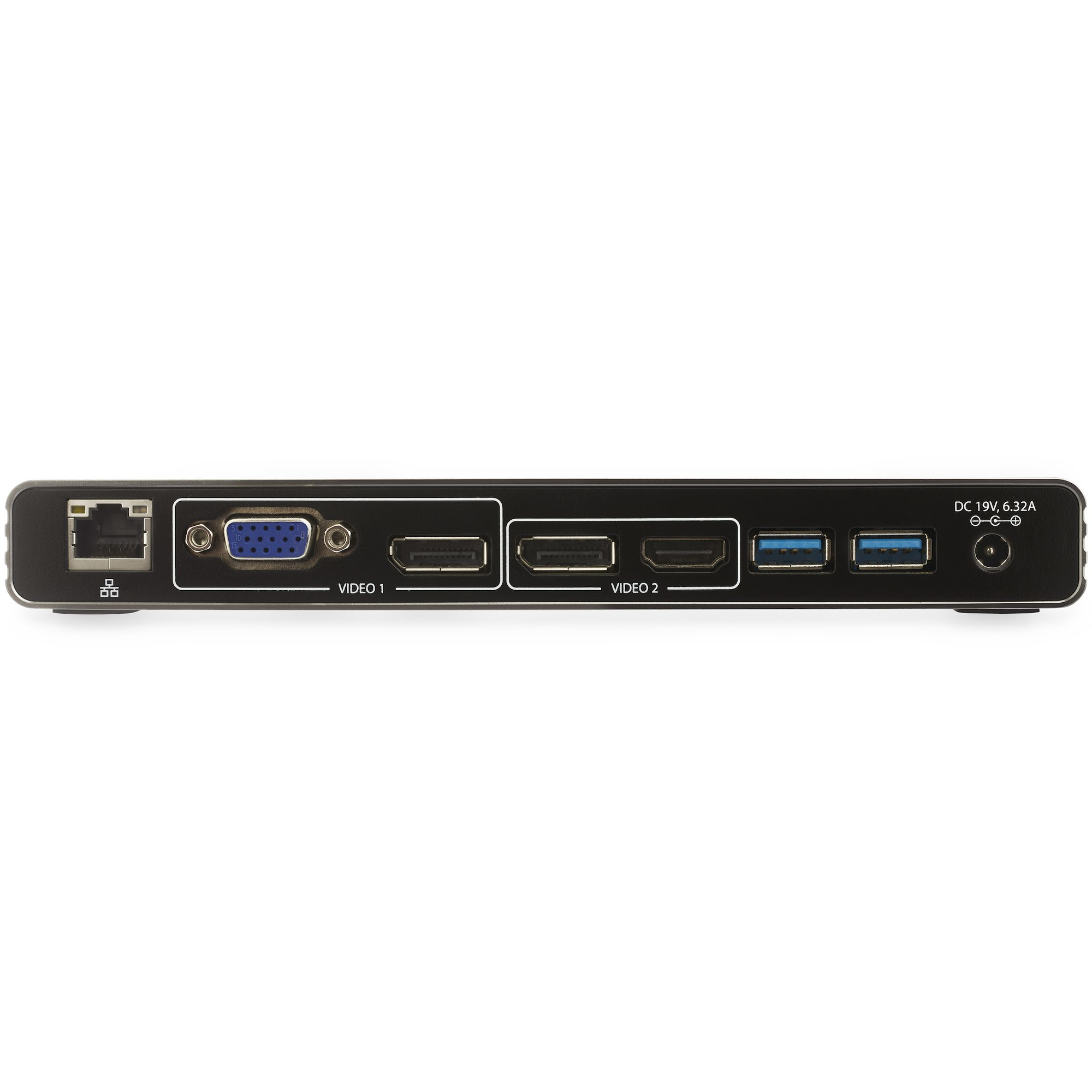 StarTech.com Thunderbolt 3 Dock - Doppio monitor 4K 60Hz TB3 Laptop Docking Station con DisplayPort, HDMI e VGA 1080p - Power Delivery e ricarica 85W - 2x USB-A, Ethernet - Mac e Windows