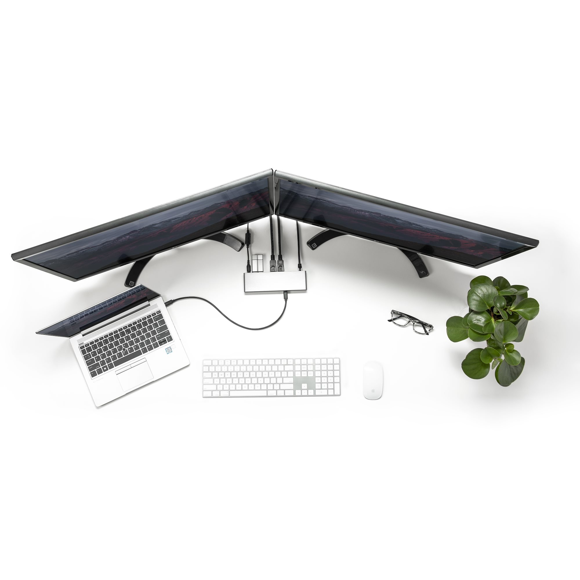 StarTech.com Thunderbolt 3 Dock - Doppio monitor 4K 60Hz TB3 Laptop Docking Station con DisplayPort, HDMI e VGA 1080p - Power Delivery e ricarica 85W - 2x USB-A, Ethernet - Mac e Windows